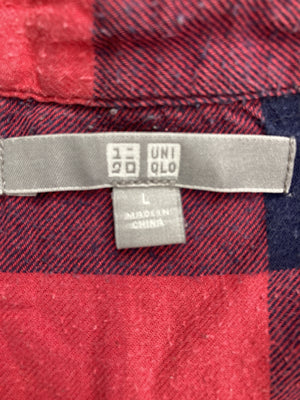 UNIQLO/ユニクロ/シャツ/ブラウス/トップス/レッド/L