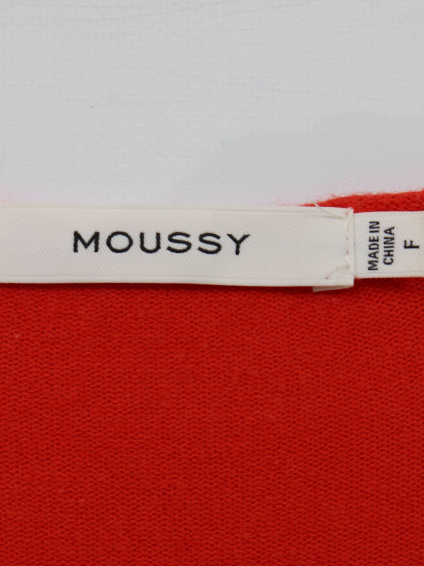 MOUSSY/マウジー/ニット/セーター/トップス/レッド/F