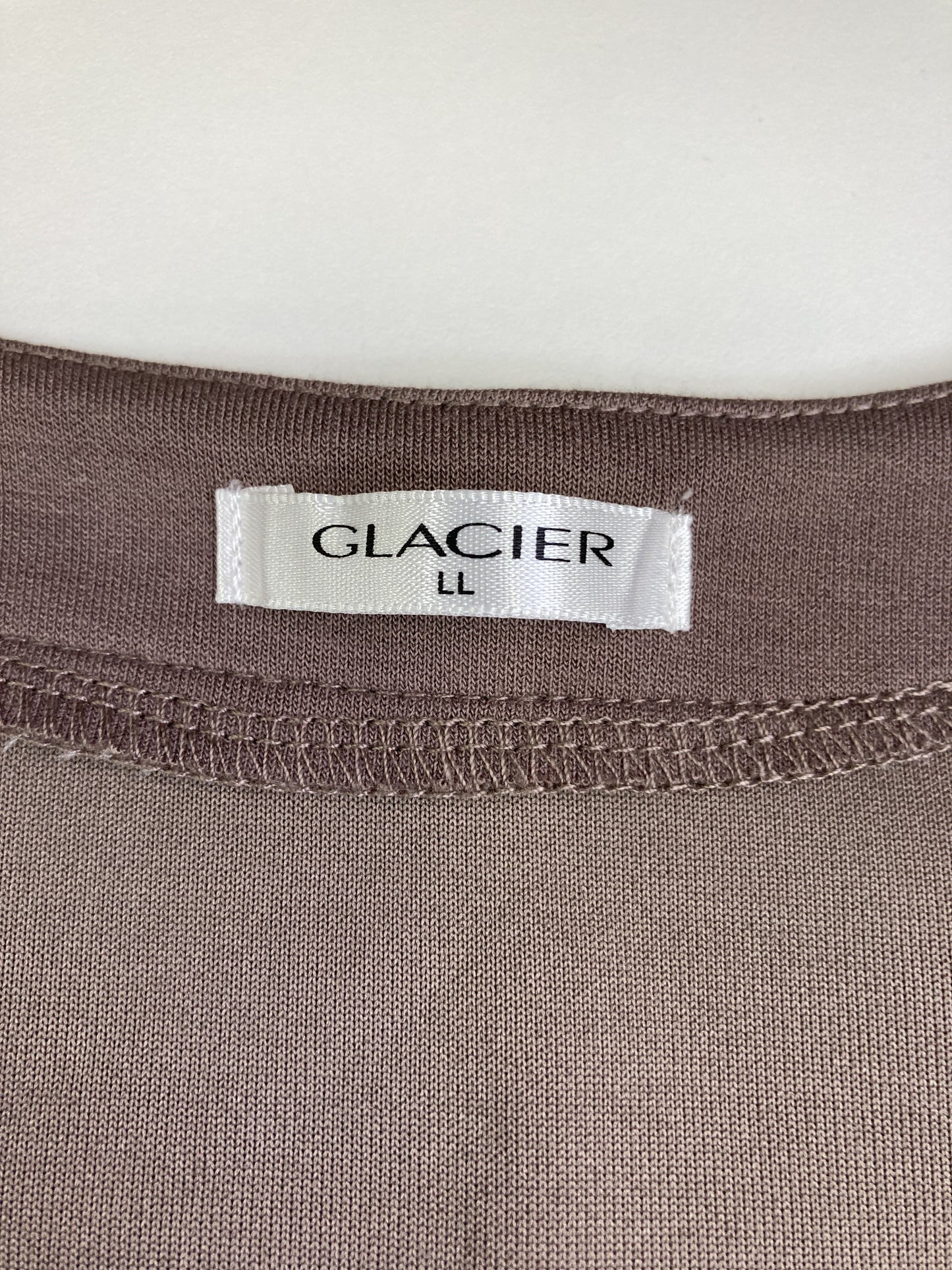 GLACIER/グラシア/Tシャツ/カットソー/トップス/ブラウン/LL
