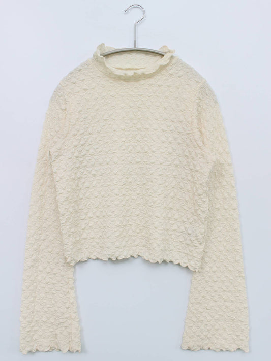 NICE CLAUP/ナイスクラップ/Tシャツ/カットソー/トップス/アイボリー/F