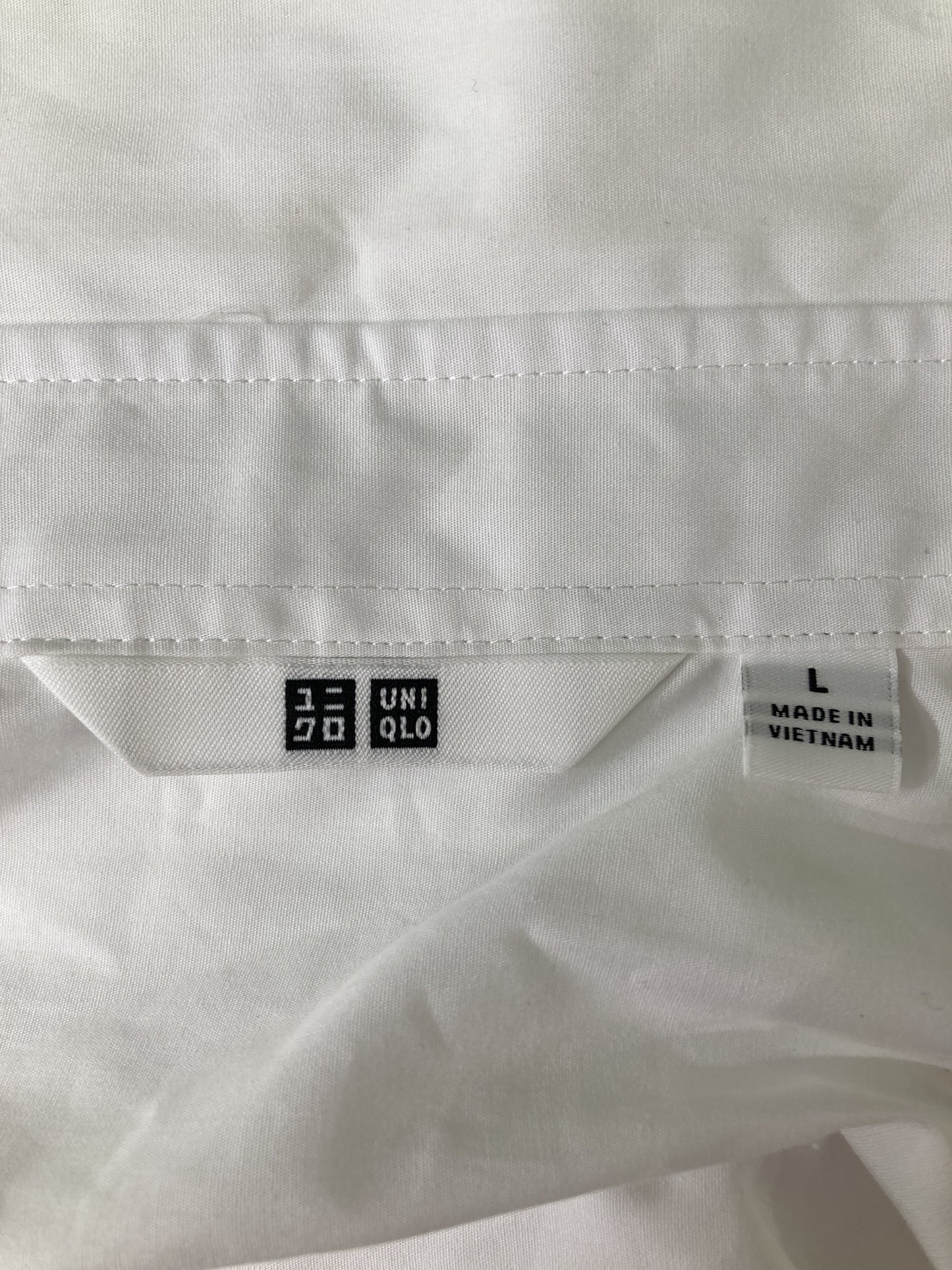 UNIQLO/ユニクロ/シャツ/ブラウス/トップス/ホワイト/L