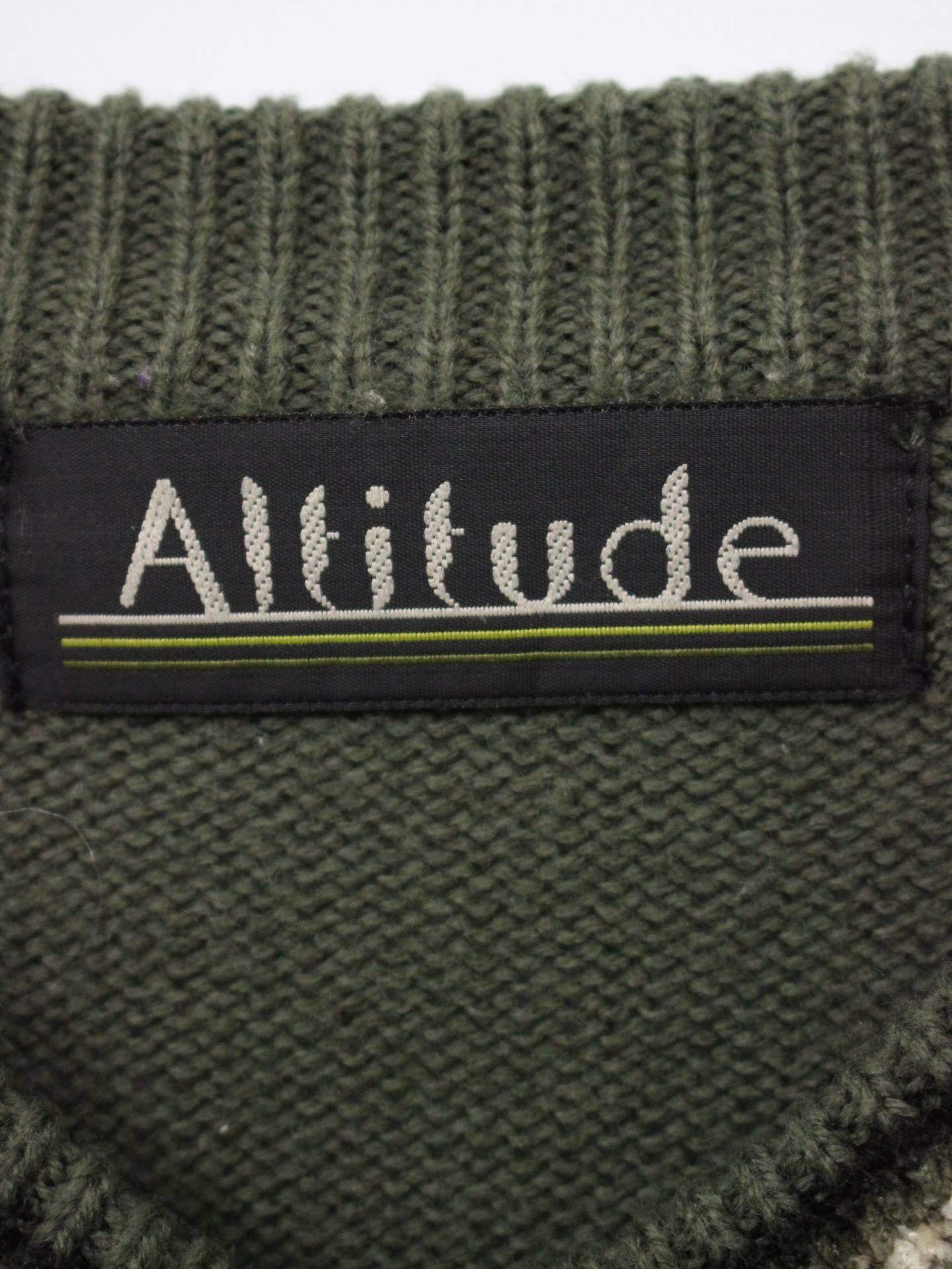 Altitude/ニット/セーター/トップス/グリーン/L