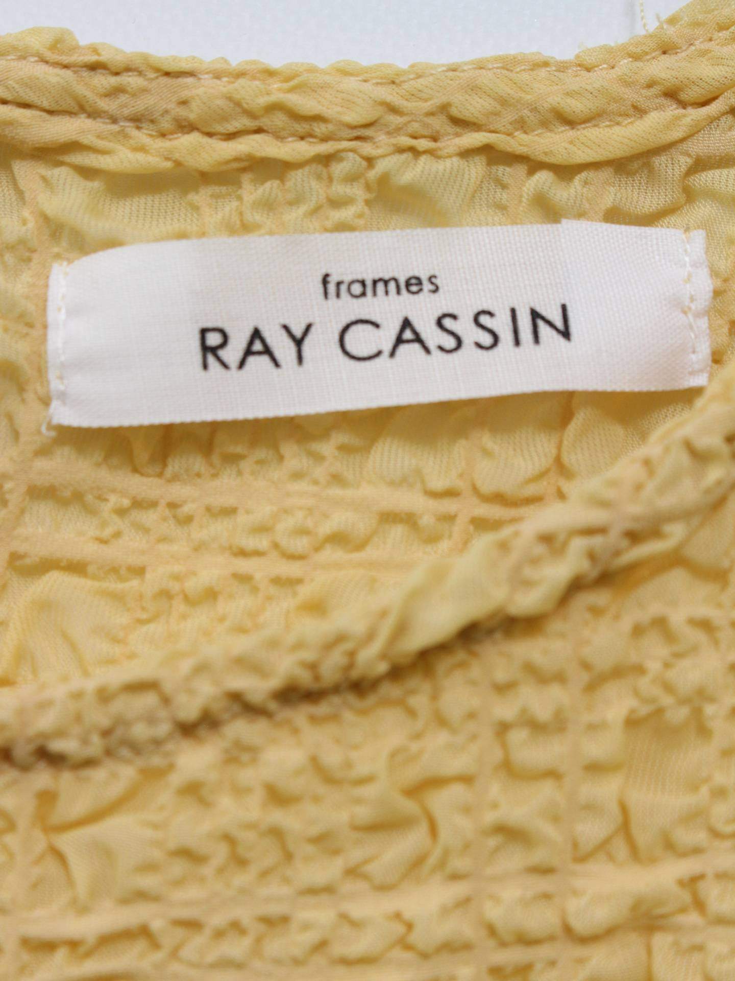 Ray Cassin/シャツ/ブラウス/トップス/イエロー/F