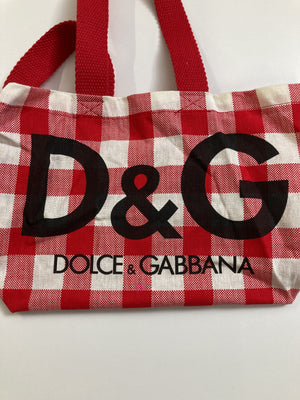 DOLCE &GABBANA/トートバッグ/バッグ/レッド
