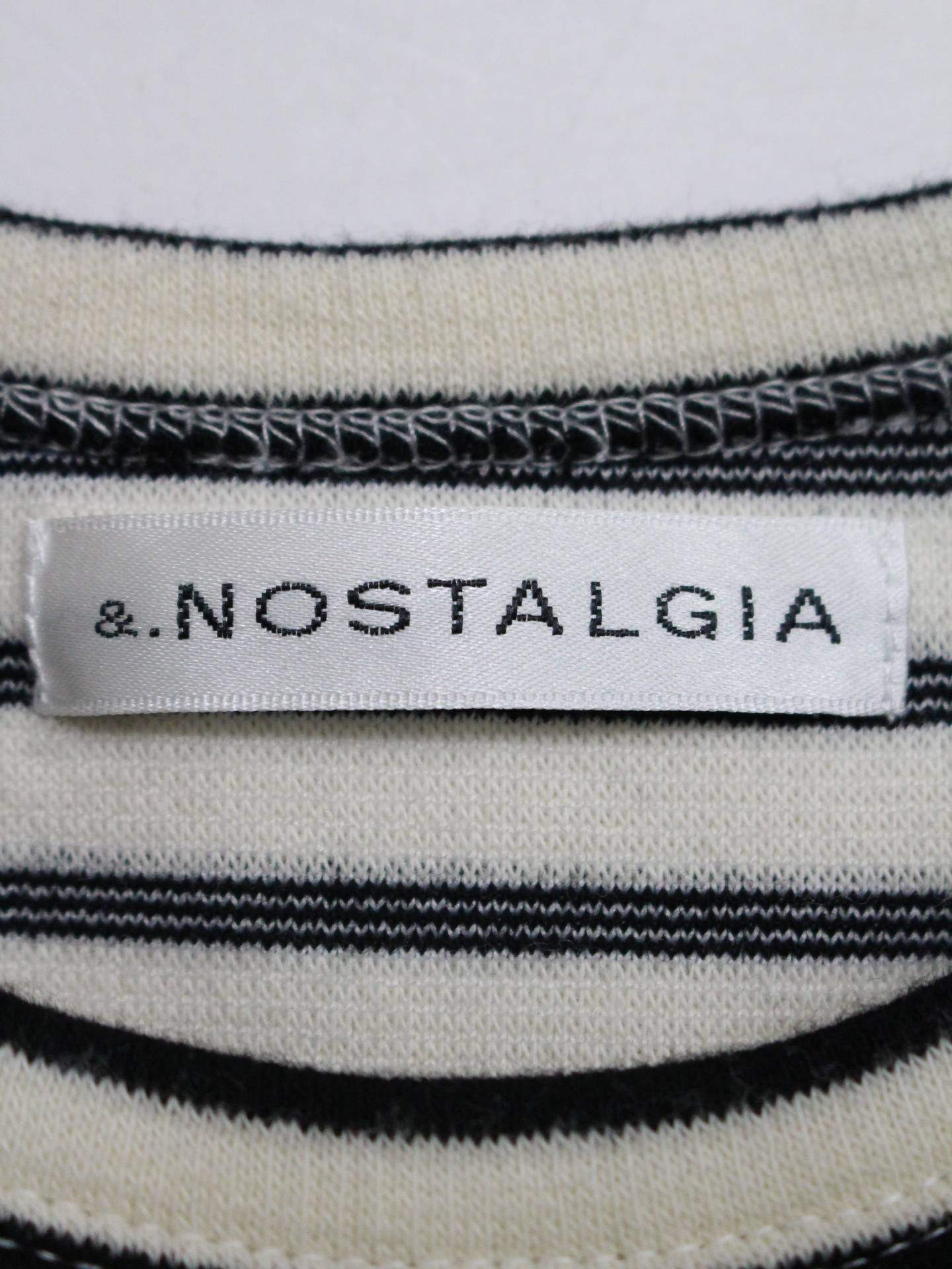 &.NOSTALGIA/Tシャツ/カットソー/トップス/ホワイト/M