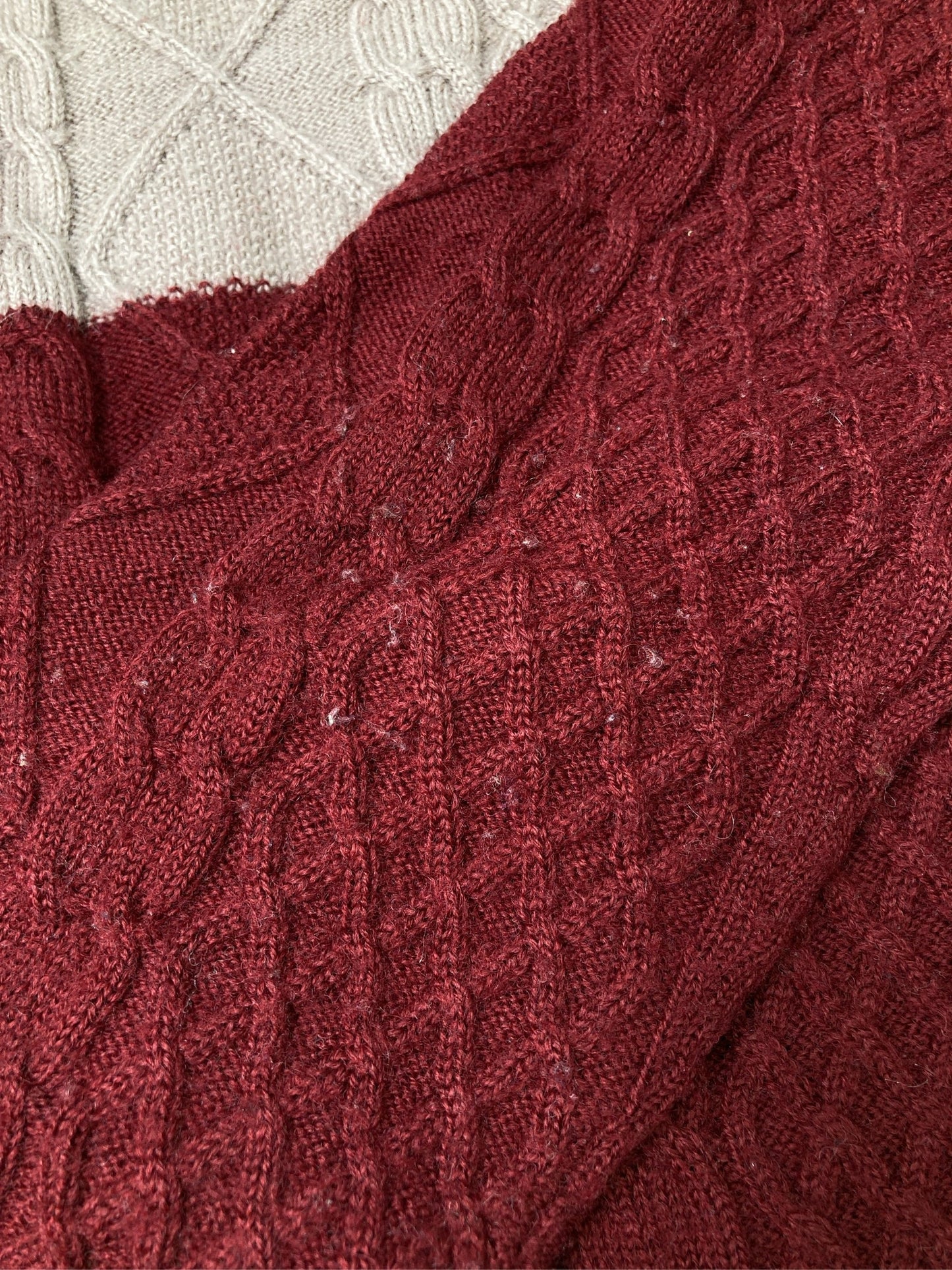 SHIPS/シップス/ニット/セーター/トップス/ブラウン/small