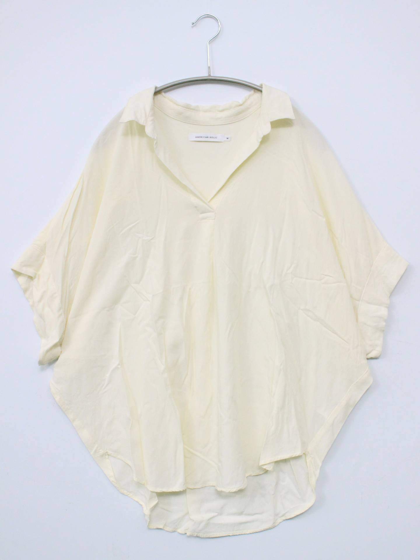 AMERICAN HOLIC/アメリカンホリック/Tシャツ/カットソー/トップス/アイボリー/M