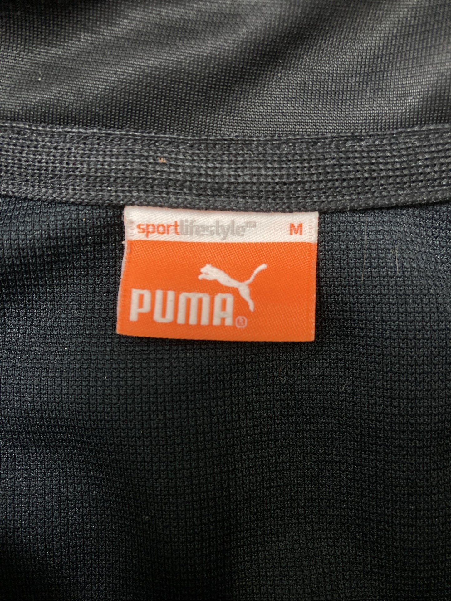 PUMA/プーマ/ジャージ/トラックジャケット/トップス/ブラック/M