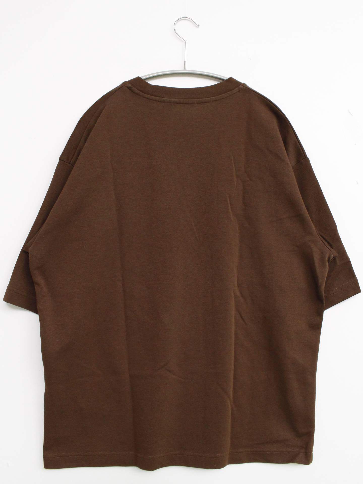 UNIQLO/ユニクロ/Tシャツ/カットソー/トップス/ブラウン/L