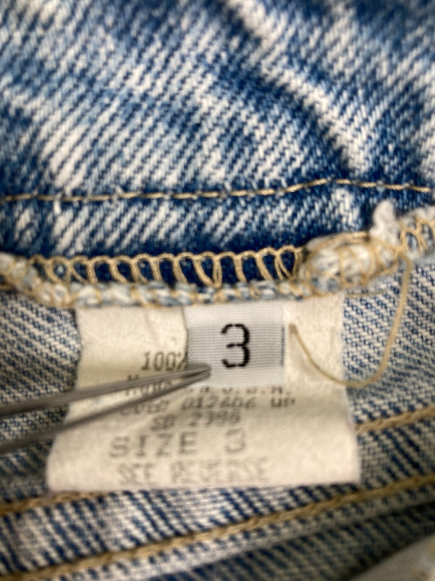 Blue ASPHALT/デニムパンツ/パンツ/スカイブルー/3