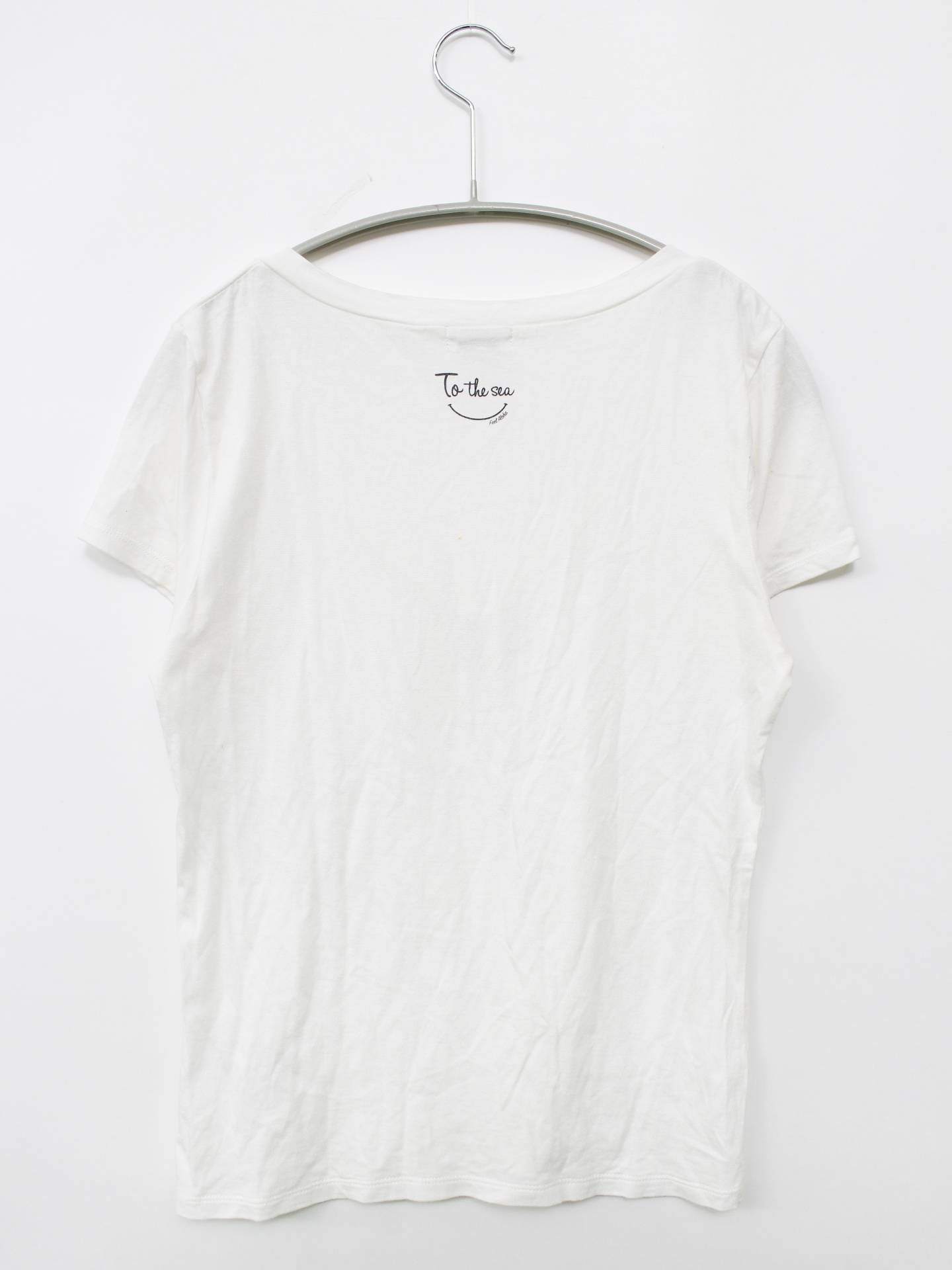 To the sea/Tシャツ/カットソー/トップス/ホワイト/F