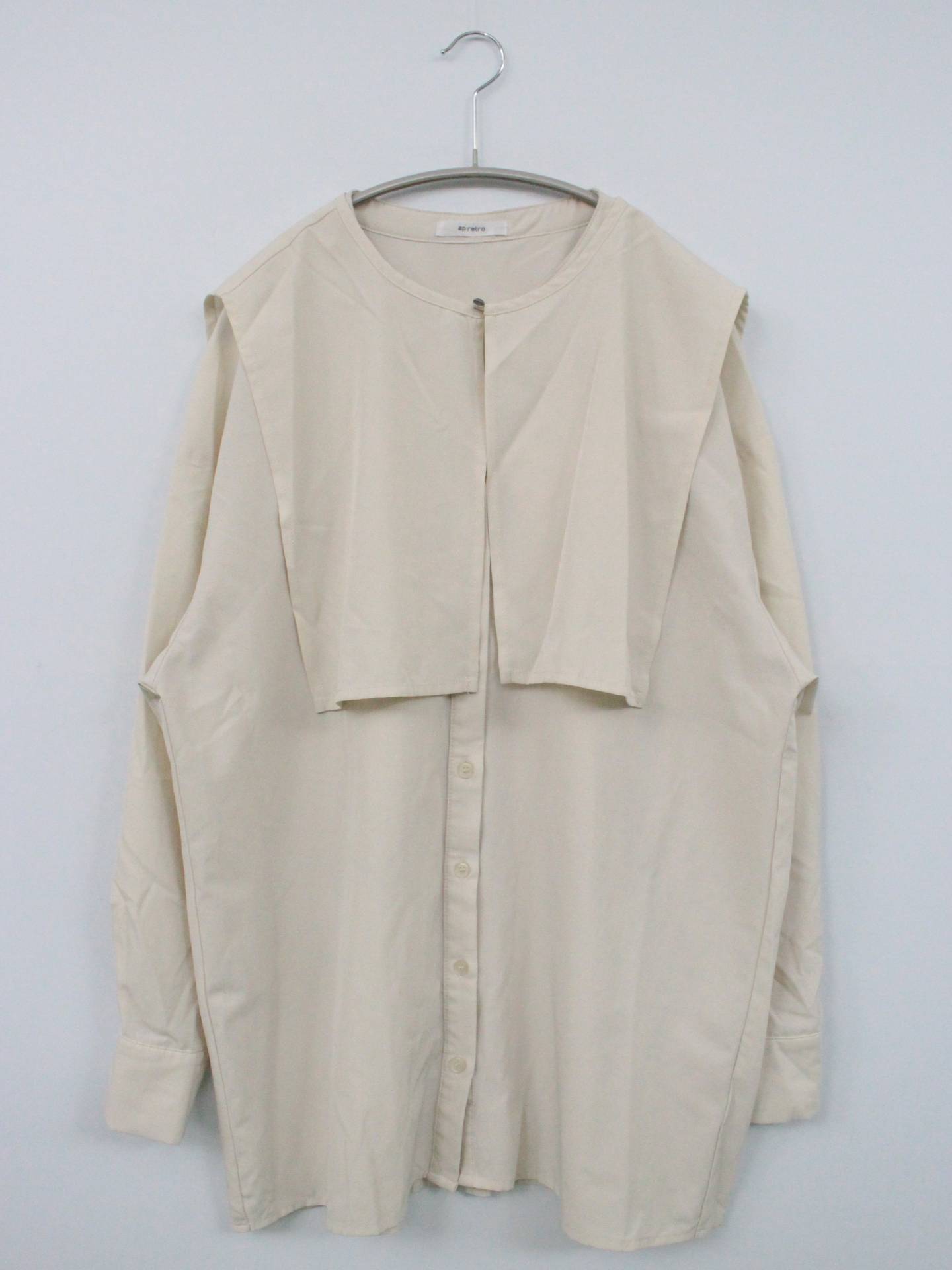 ap retro/シャツ/ブラウス/トップス/ホワイト/F