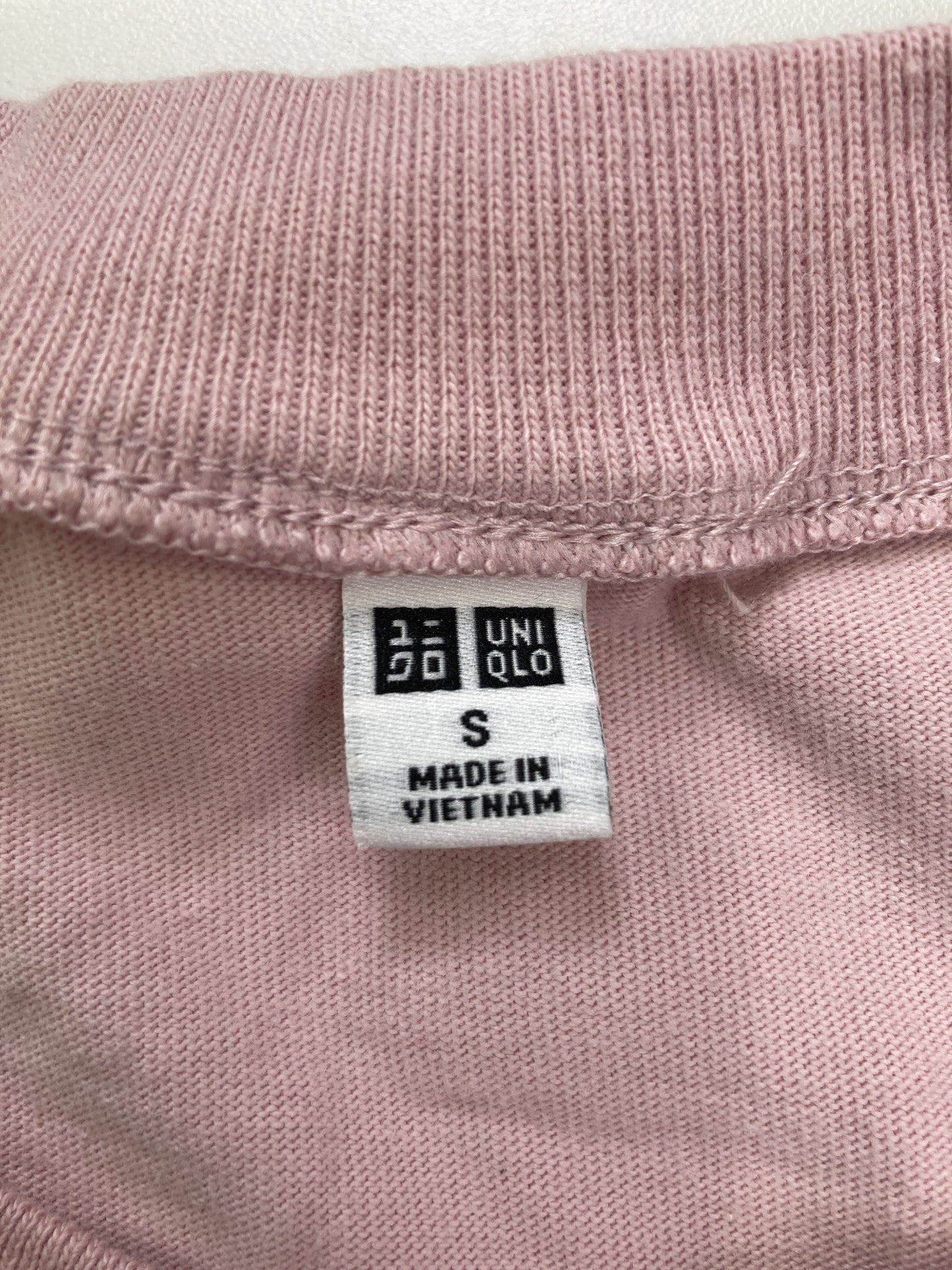 UNIQLO/ユニクロ/Tシャツ/カットソー/トップス/ピンク/S