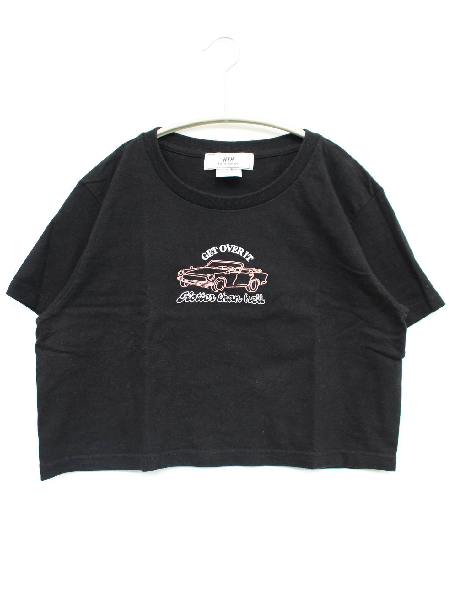 HTH/Tシャツ/カットソー/トップス/ブラック/G-M