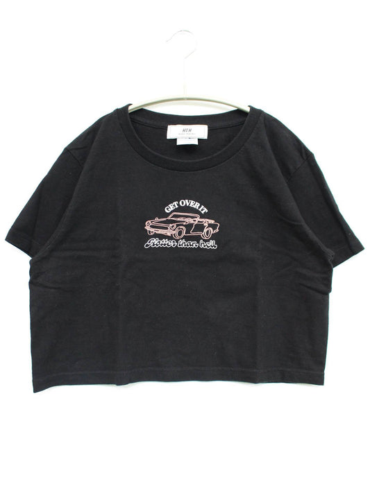 HTH/Tシャツ/カットソー/トップス/ブラック/G-M