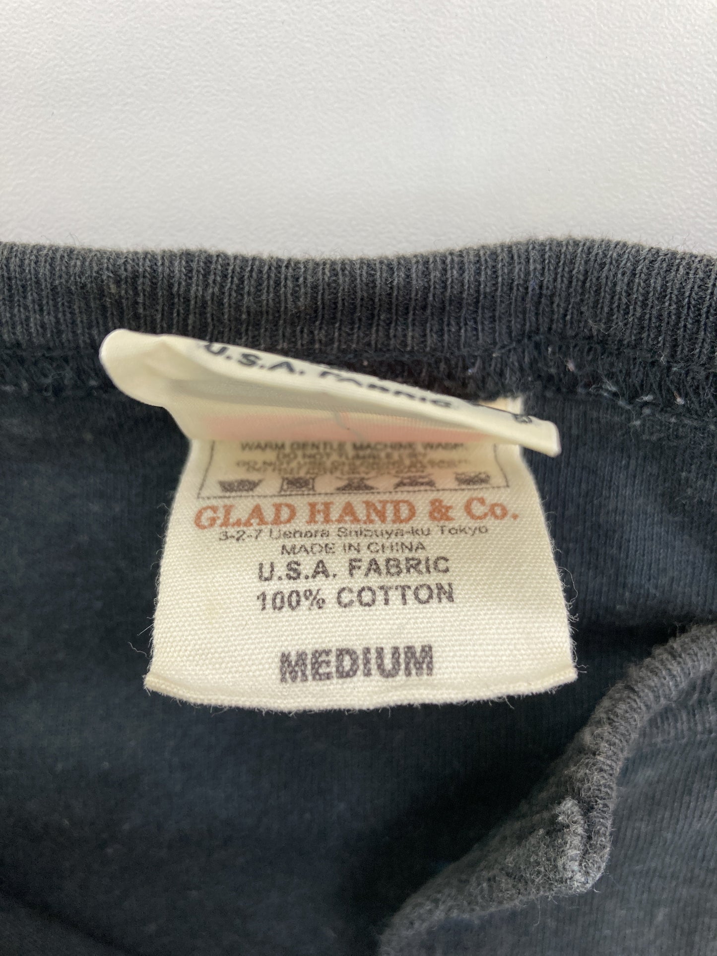 GLAD HAND & Co./Tシャツ/カットソー/トップス/ブラック/MEDIUM