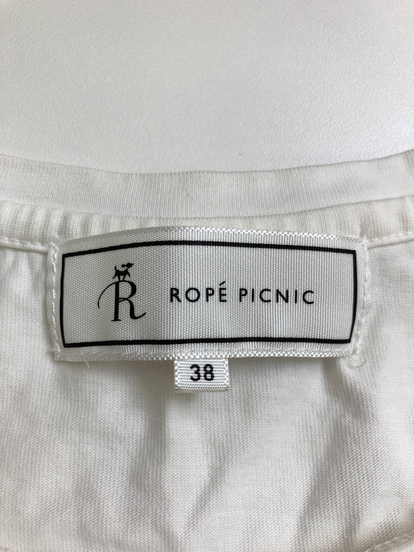 ROPE PICNIC/ロペピクニック/Tシャツ/カットソー/トップス/ホワイト/38