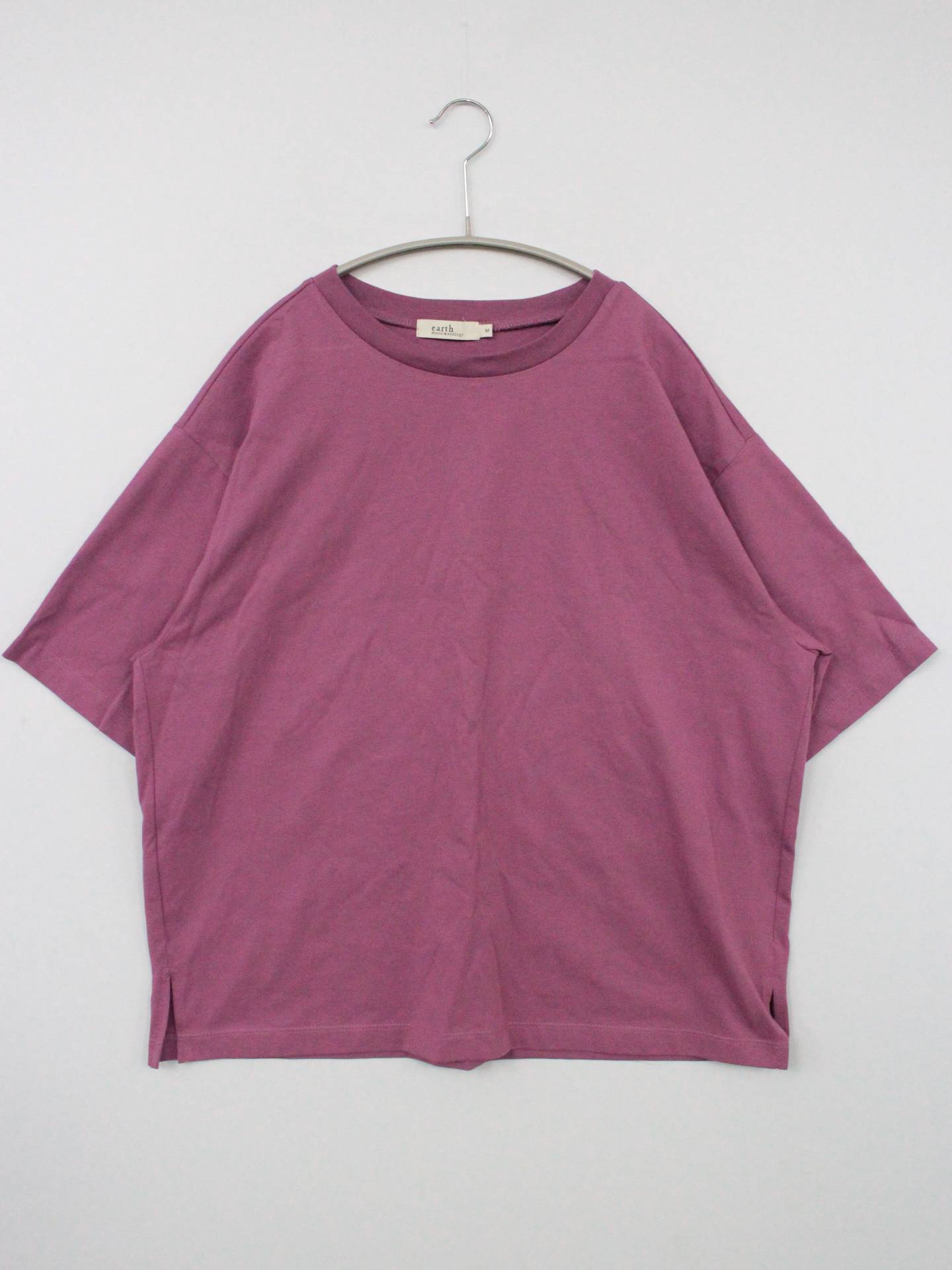 earth music&ecology/アースミュージックアンドエコロジー/Tシャツ/カットソー/トップス/パープル/M