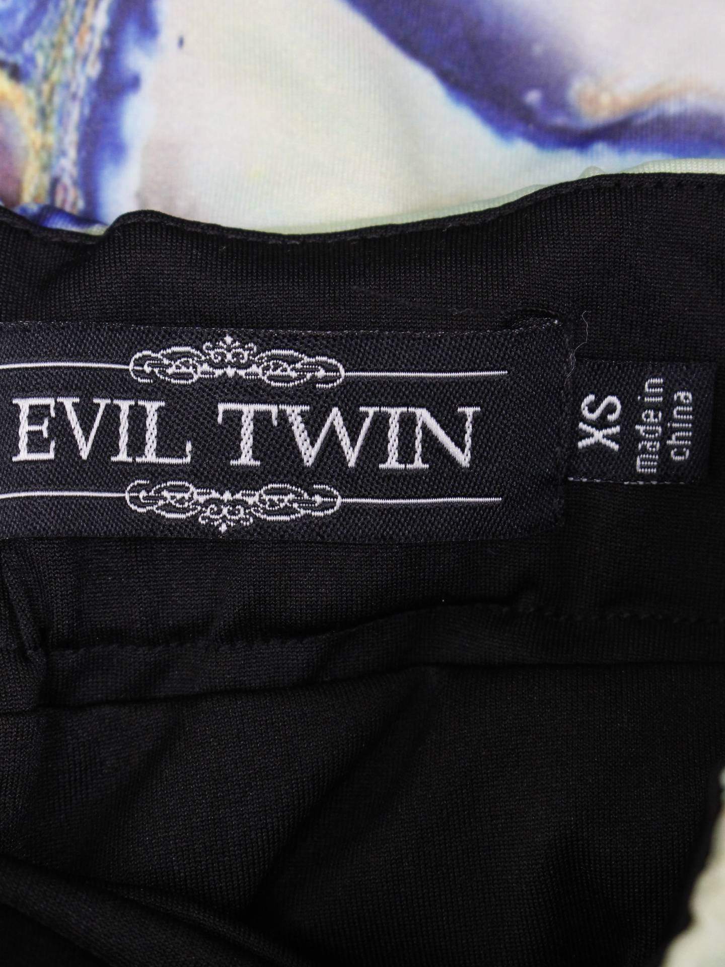 EVIL TWIN/ミモレ/半端丈スカート/スカート/ブルー/XS