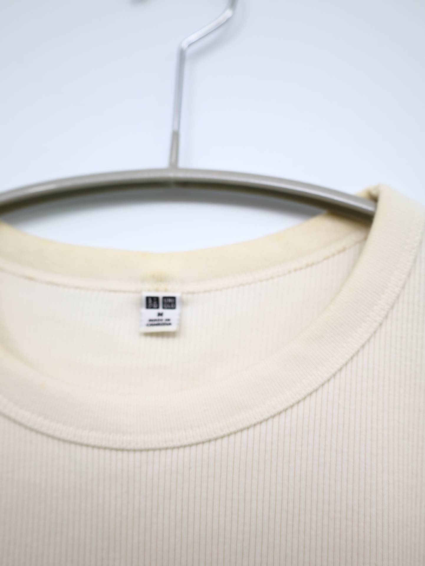 UNIQLO/ユニクロ/Tシャツ/カットソー/トップス/ホワイト/M