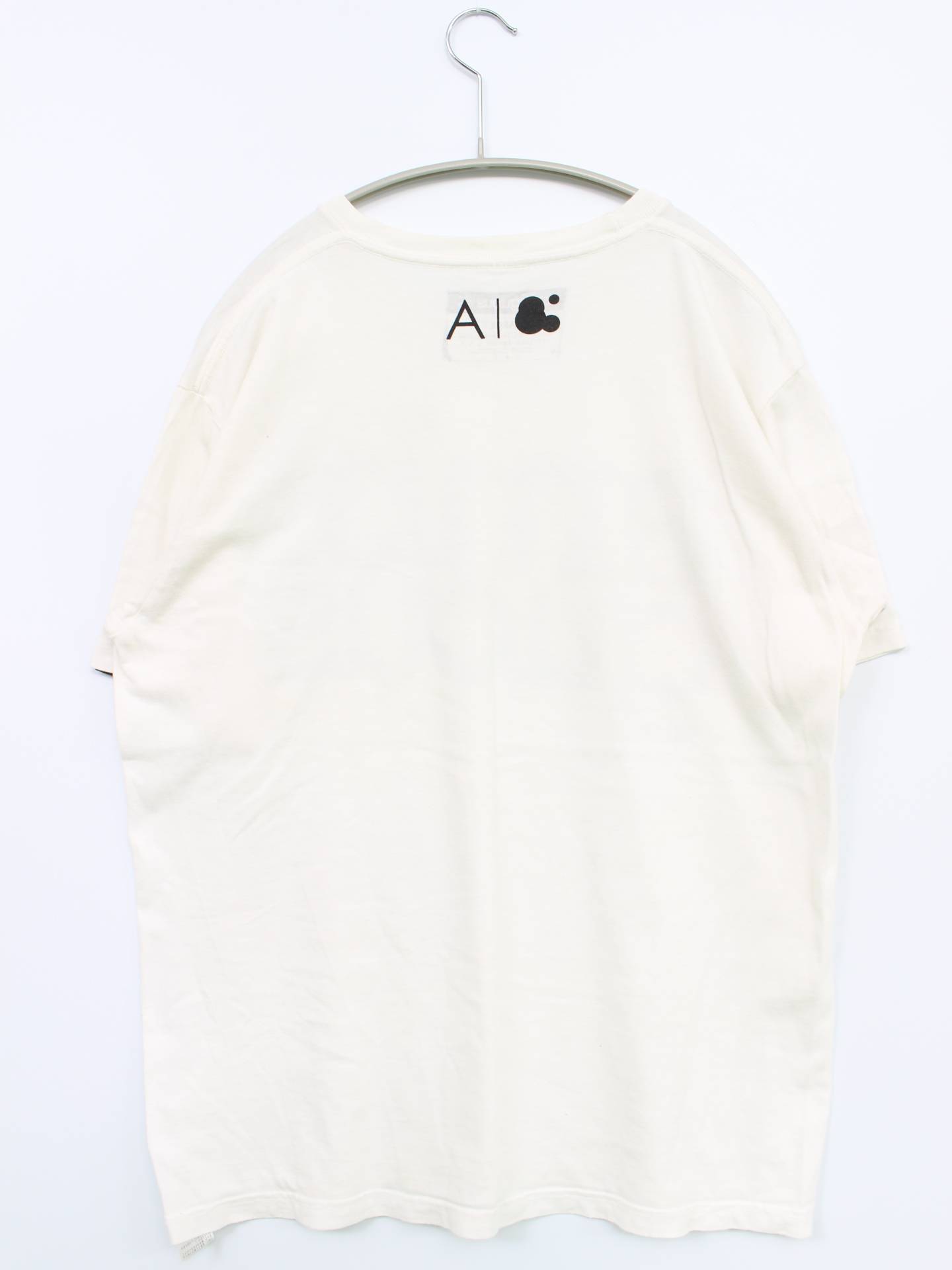 ambiguous/Tシャツ/カットソー/トップス/ホワイト/LARGE