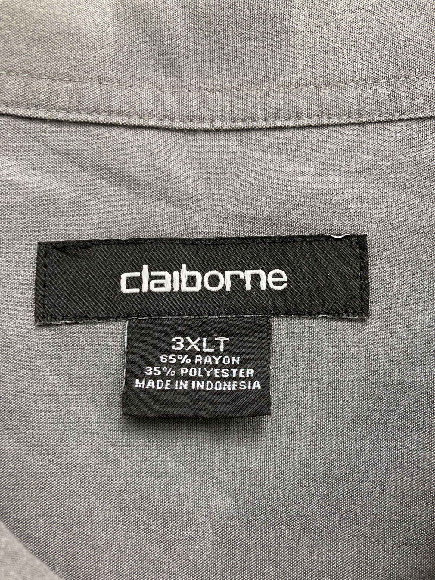 claiborne/シャツ/ブラウス/トップス/グレー/3XL