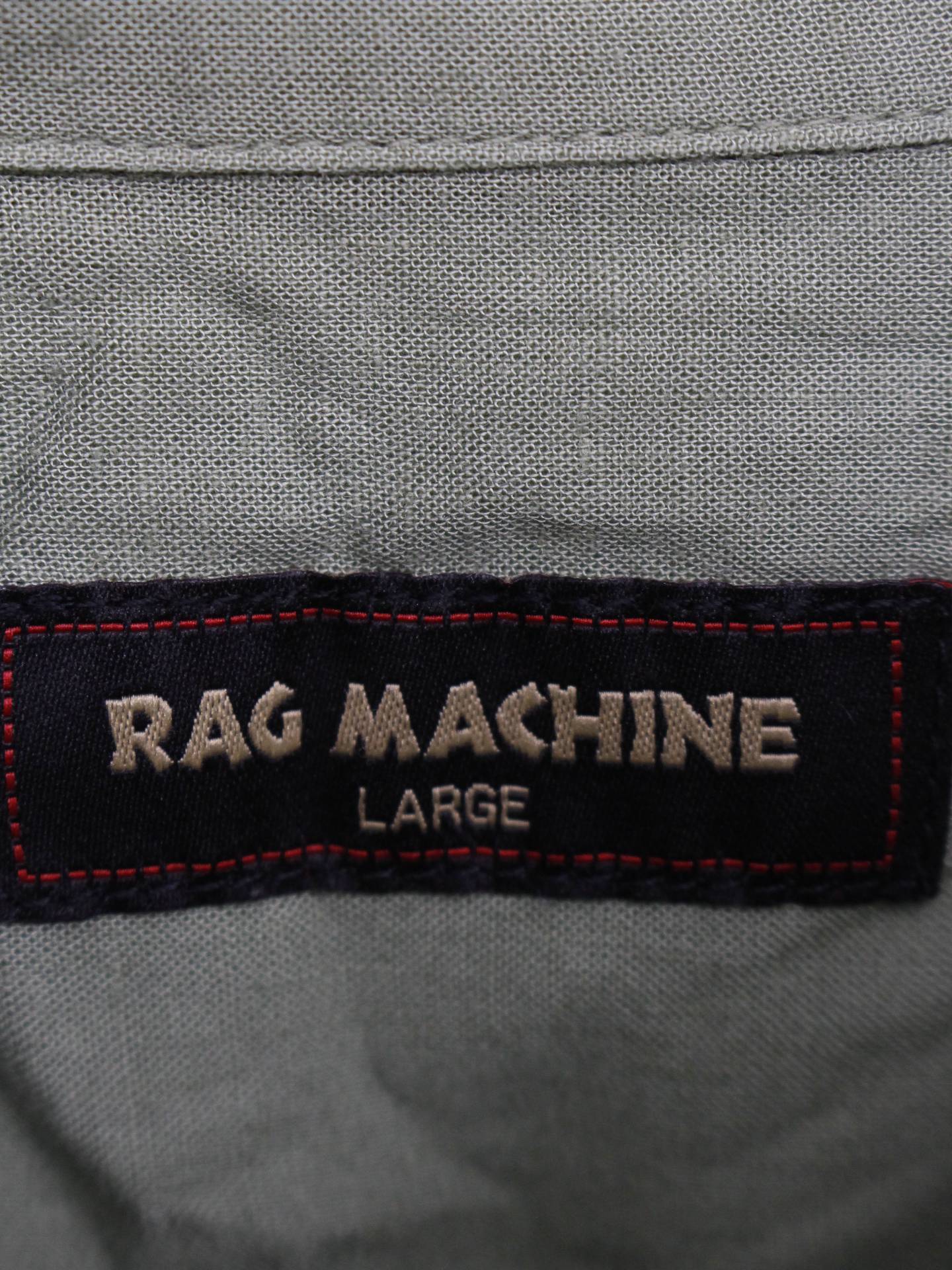 RAG MACHINE/シャツ/ブラウス/トップス/ライトグリーン/L