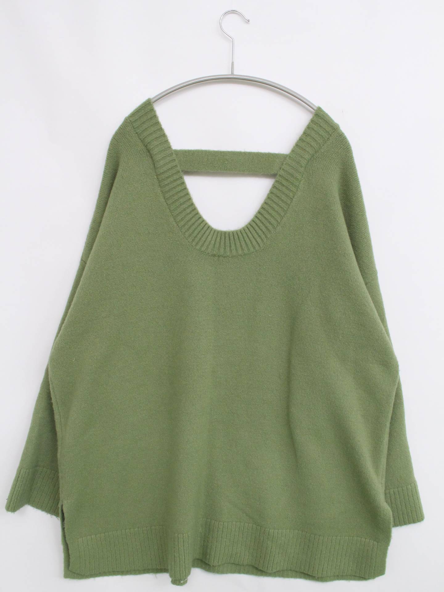 MAJESTIC LEGON/マジェスティックレゴン/ニット/セーター/トップス/グリーン