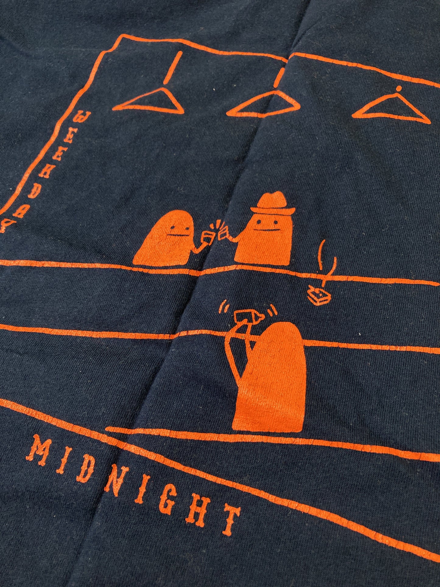 Tシャツ/カットソー/トップス/ネイビー/M