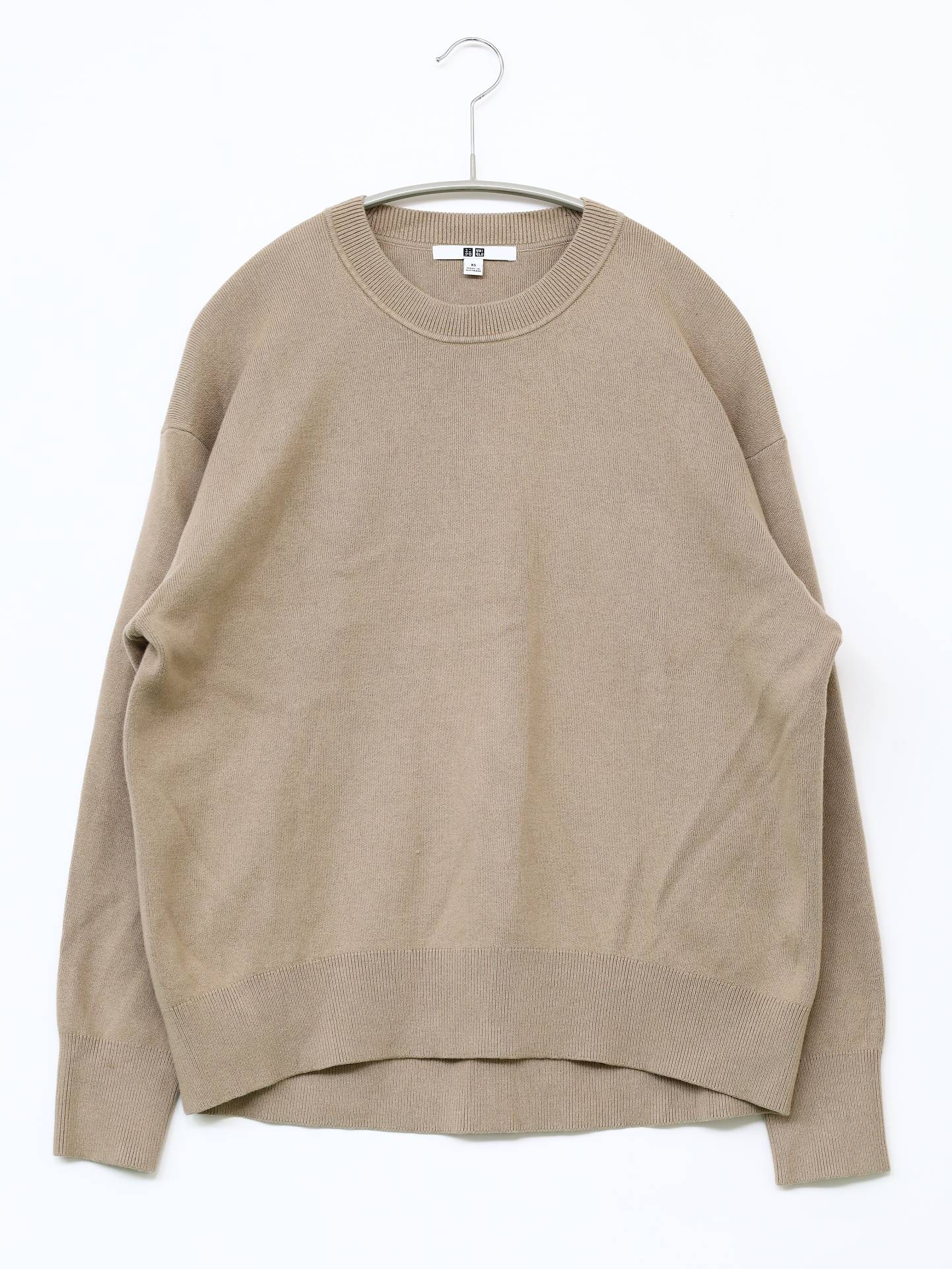 UNIQLO/ユニクロ/スウェット/トップス/ベージュ/XS