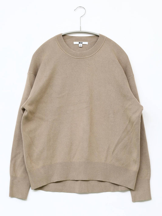 UNIQLO/ユニクロ/スウェット/トップス/ベージュ/XS