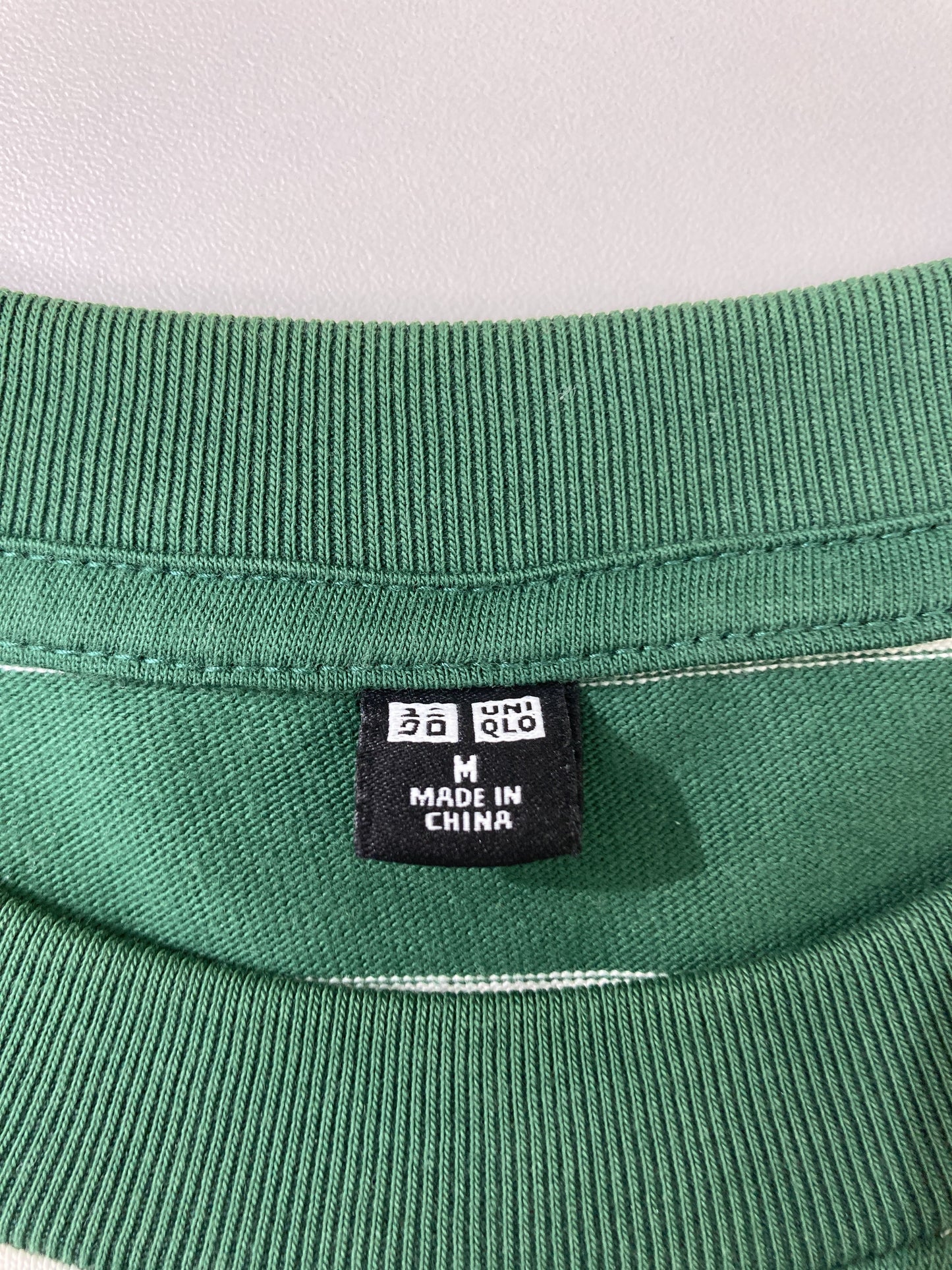 UNIQLO/ユニクロ/Tシャツ/カットソー/トップス/グリーン/M