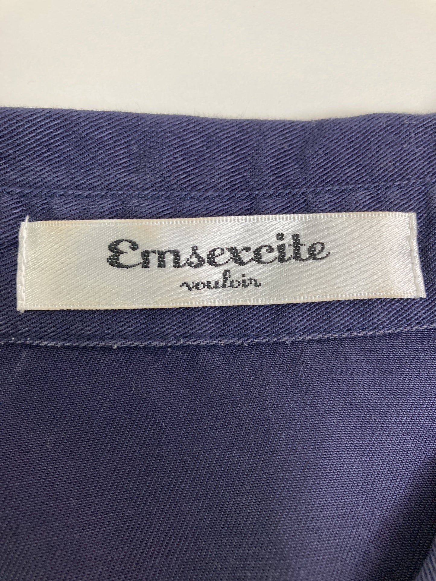emsexcite/シャツ/ブラウス/トップス/ブラック/M