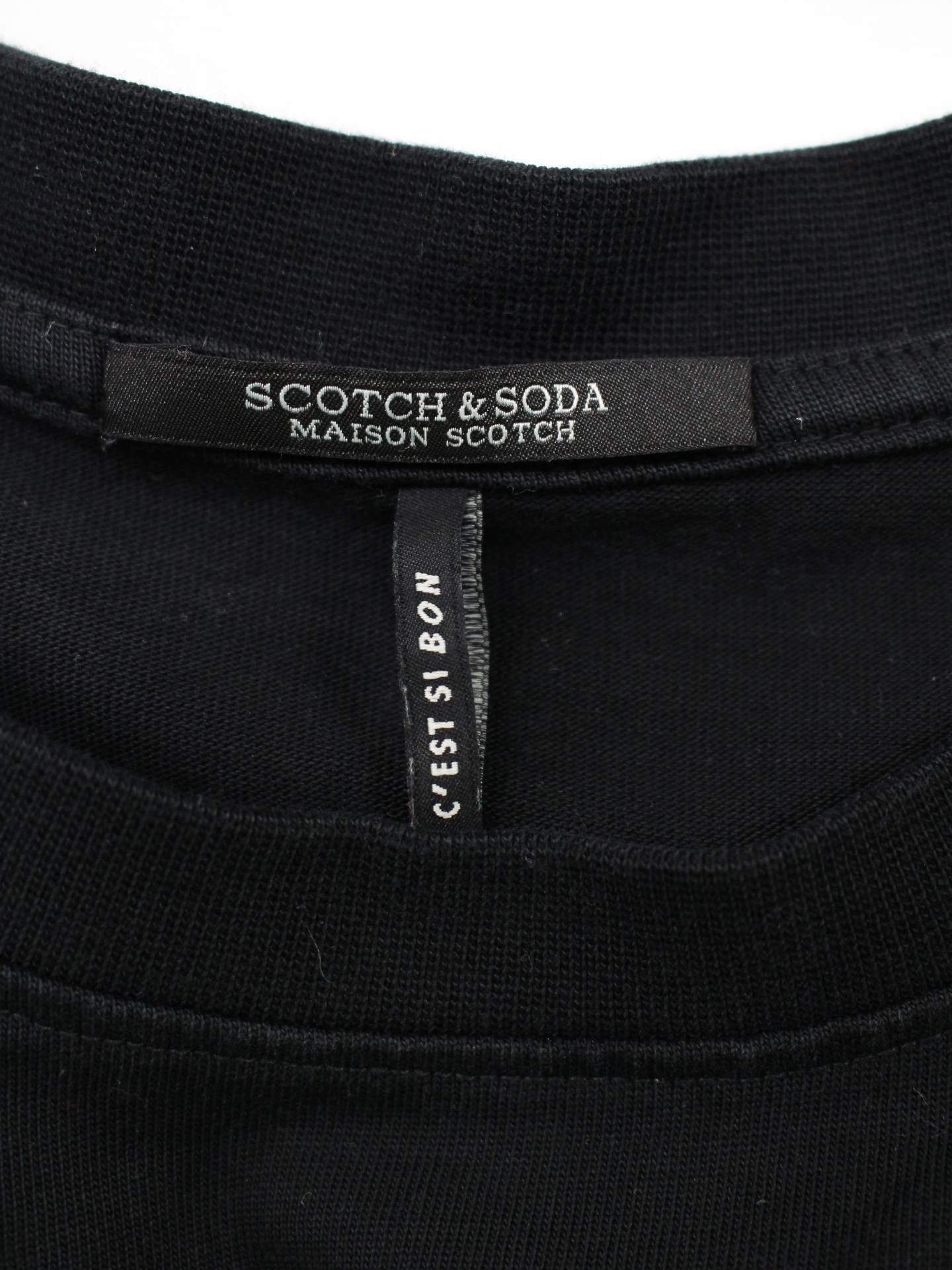 SCOTCH&SODA/Tシャツ/カットソー/トップス/ブラック/S