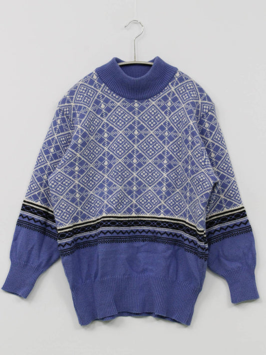 rosa roma/ニット/セーター/トップス/ブルー