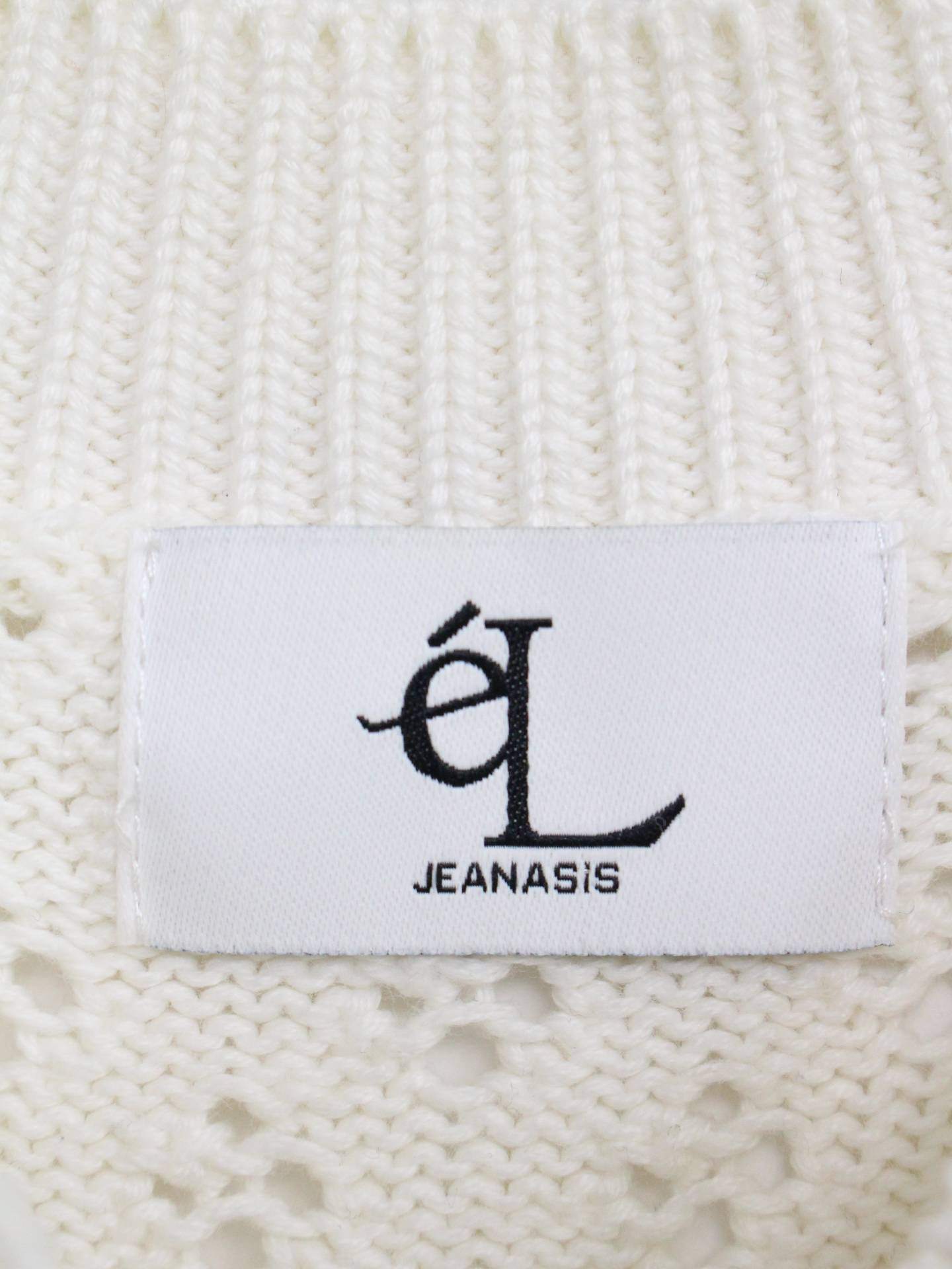 JEANASIS/ジーナシス/カーディガン/ボレロ/トップス/ホワイト/F