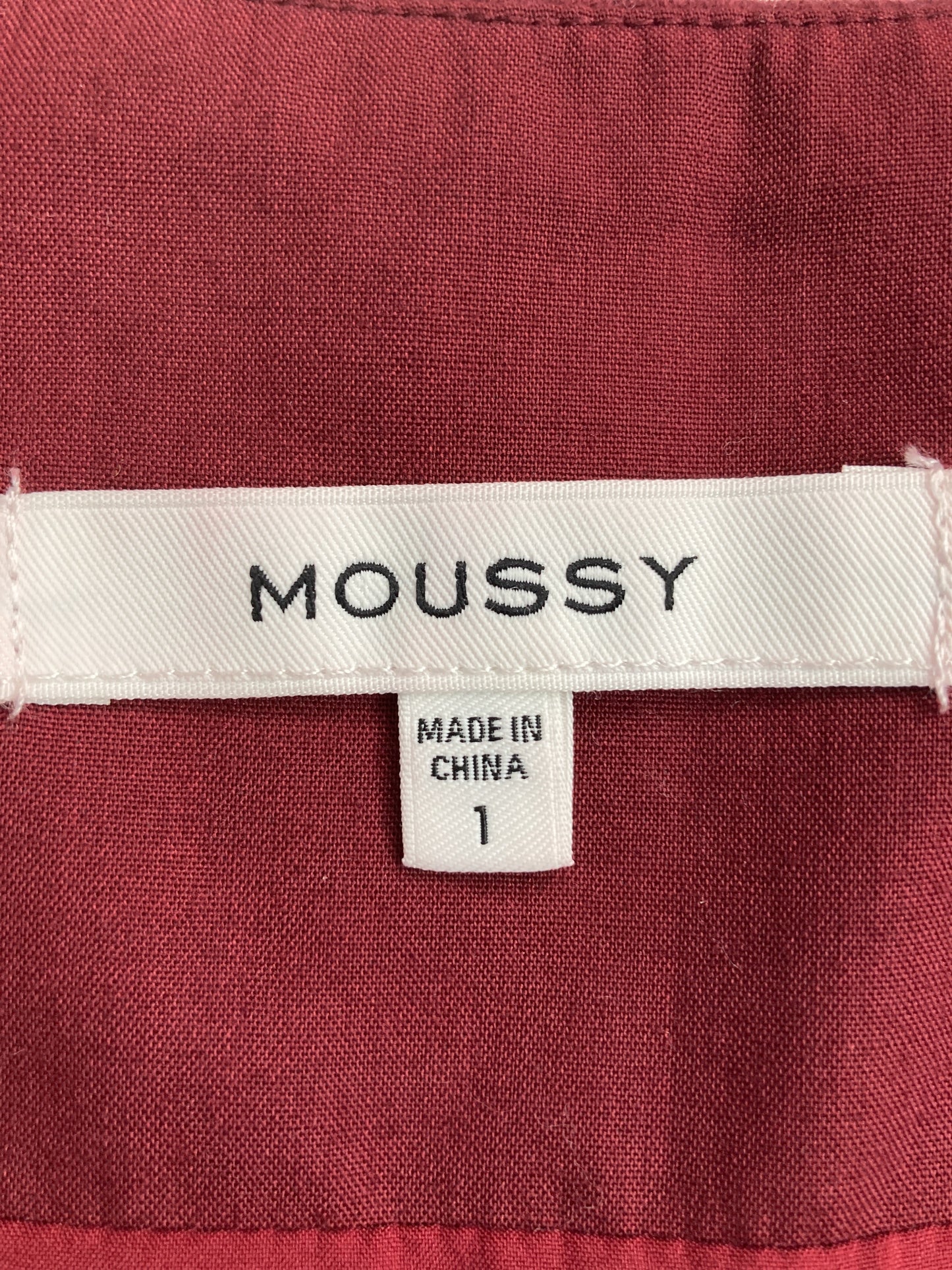 MOUSSY/マウジー/ワンピース/ワンピース/ドレス/レッド/1