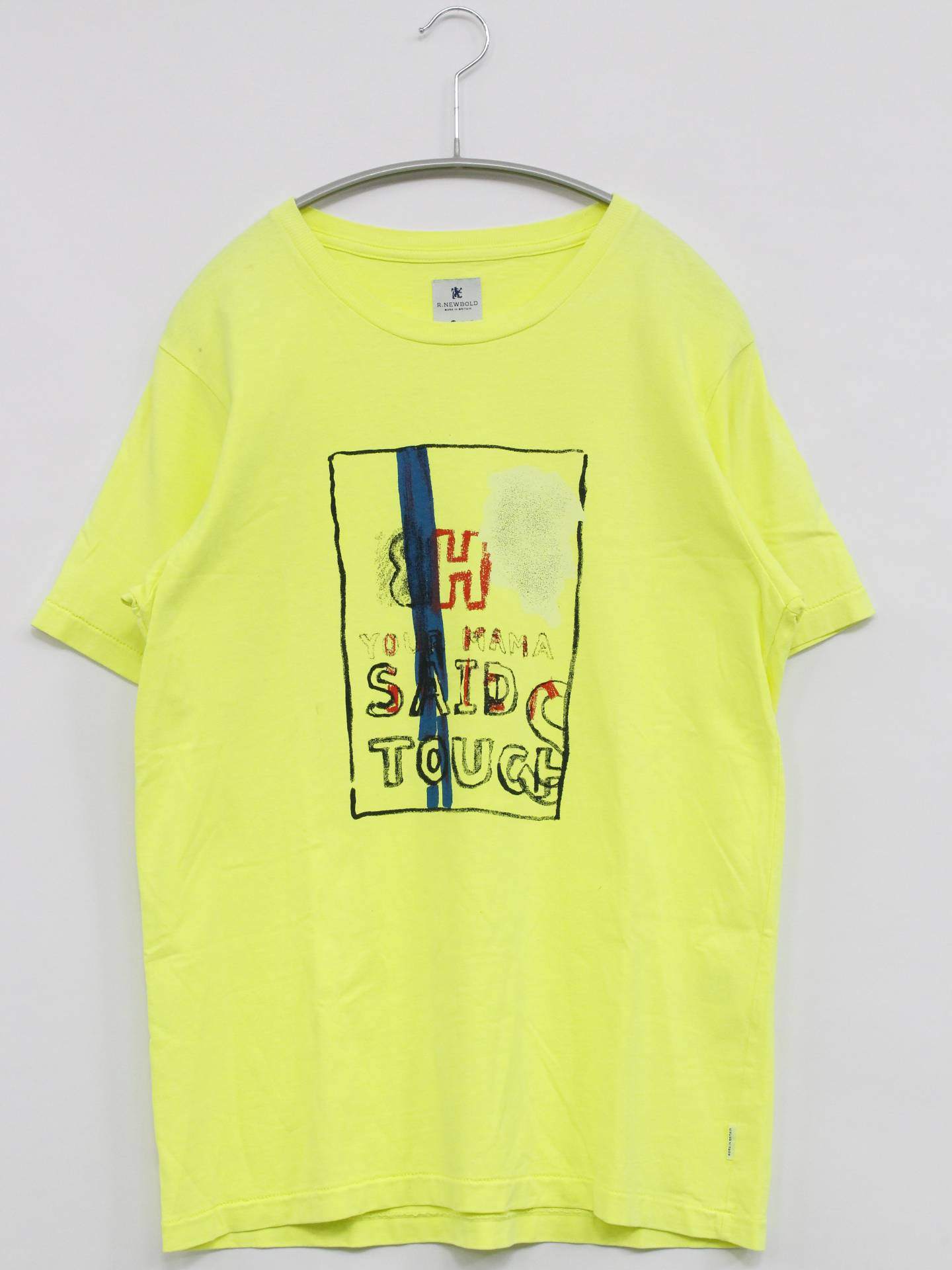 R. NEWBOLD/Tシャツ/カットソー/トップス/イエロー/M
