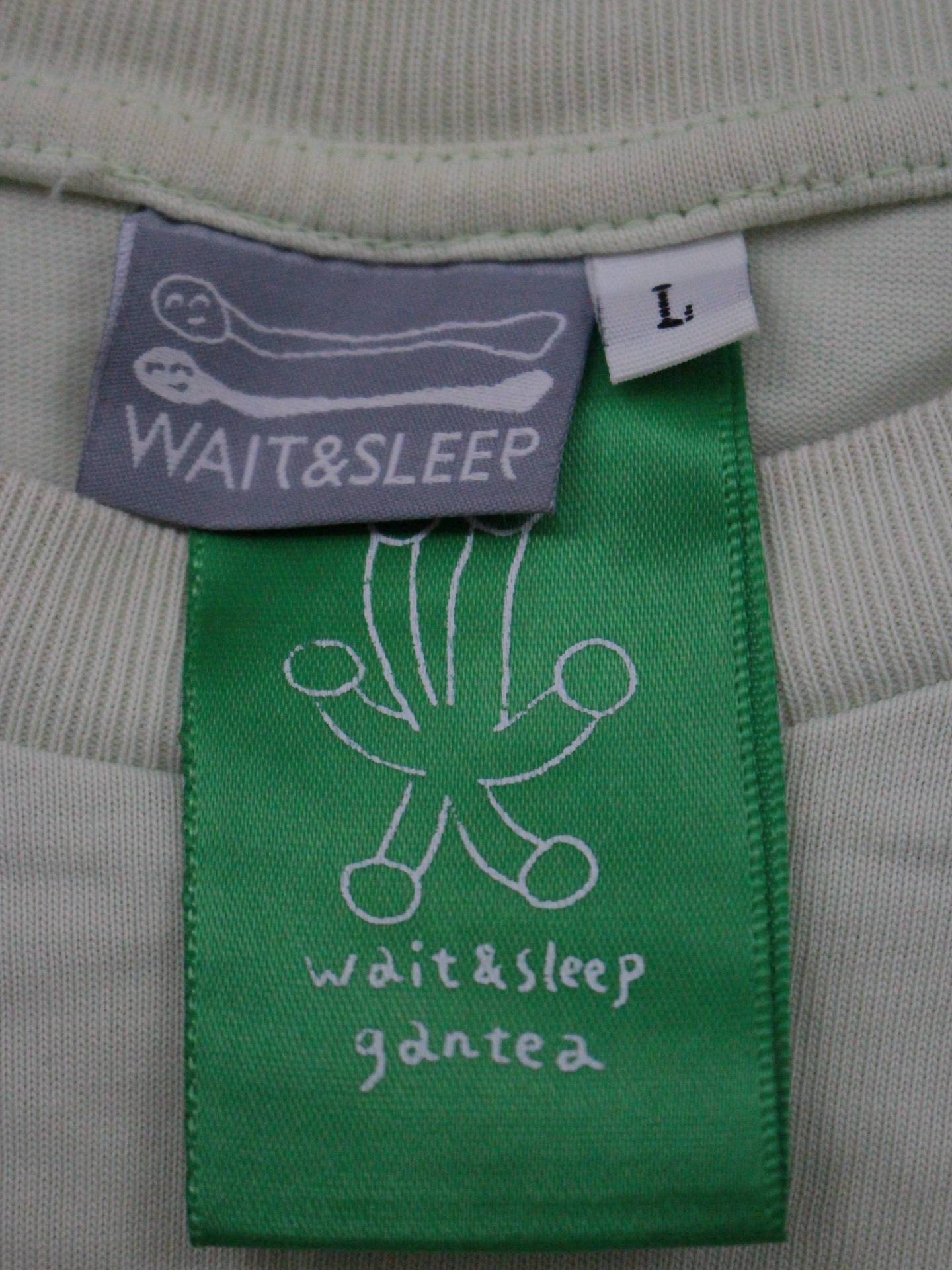 WAIT & SLEEP/Tシャツ/カットソー/トップス/アイボリー/L