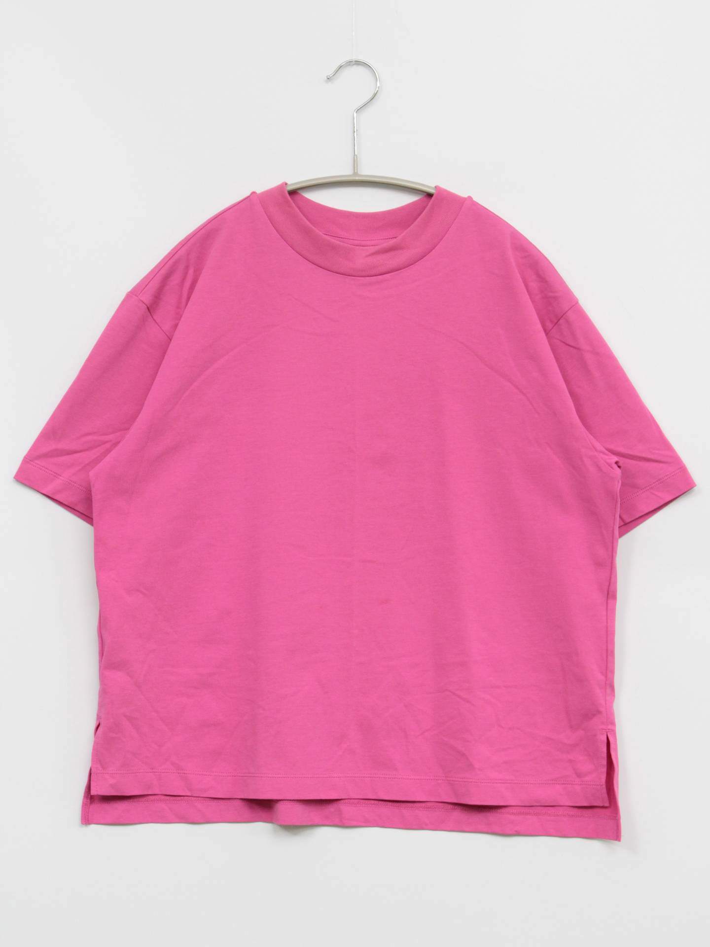 UNIQLO/ユニクロ/Tシャツ/カットソー/トップス/ピンク/M