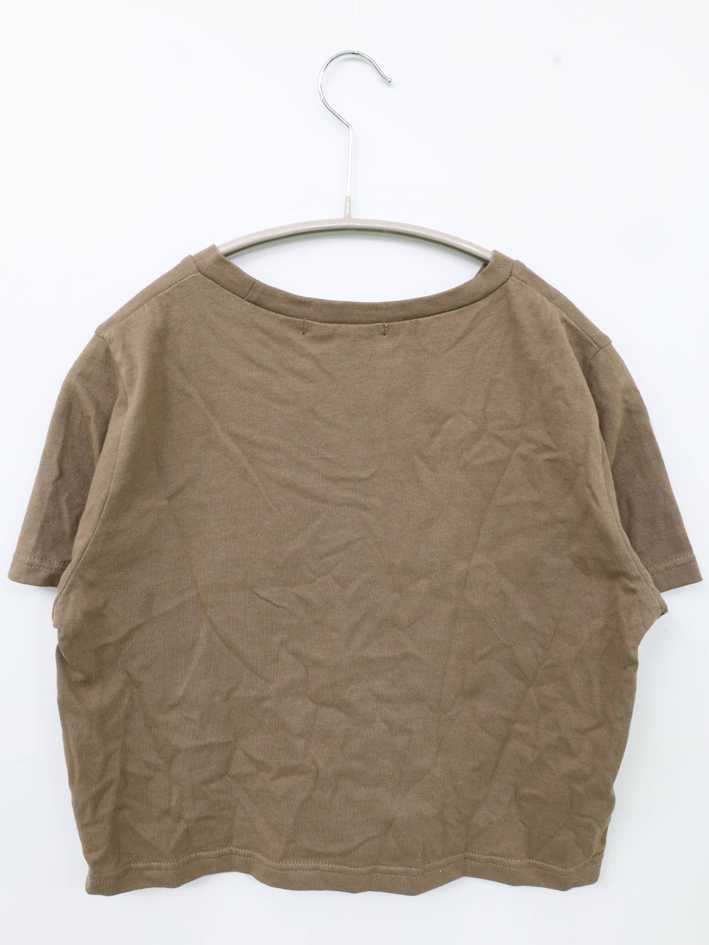 Tシャツ/カットソー/トップス/ブラウン/F