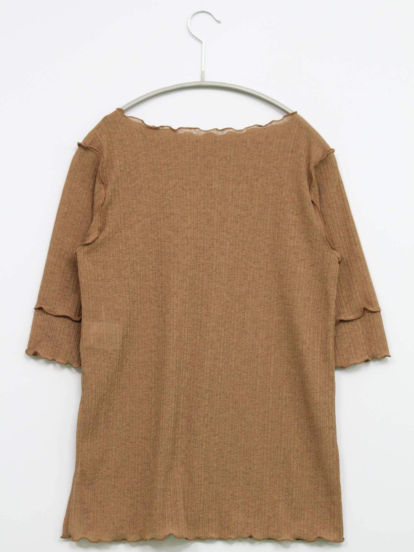 w closet/ダブルクローゼット/Tシャツ/カットソー/トップス/ブラウン/F