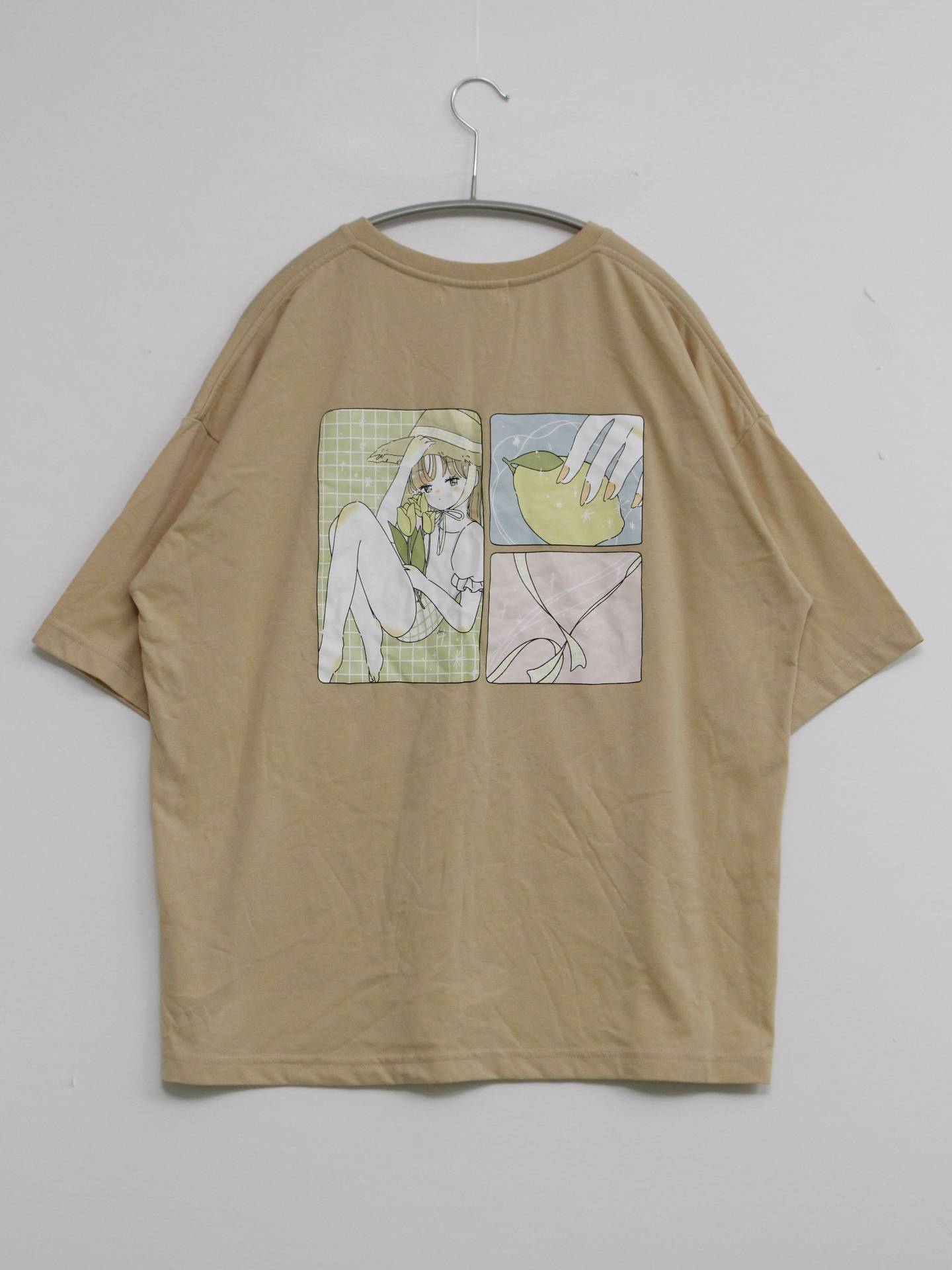 anown/Tシャツ/カットソー/トップス/ベージュ/FREE