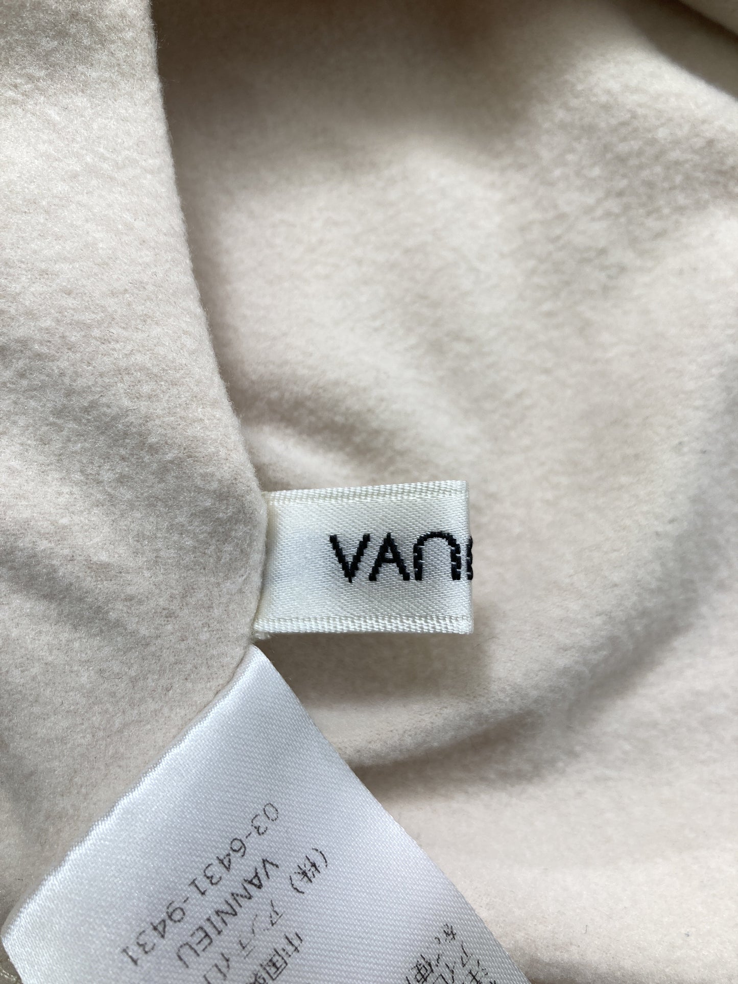 VANNIE U/ヴァニーユー/Tシャツ/カットソー/トップス/アイボリー/F