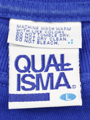 QUAL ISMA/Tシャツ/カットソー/トップス/ブルー/L