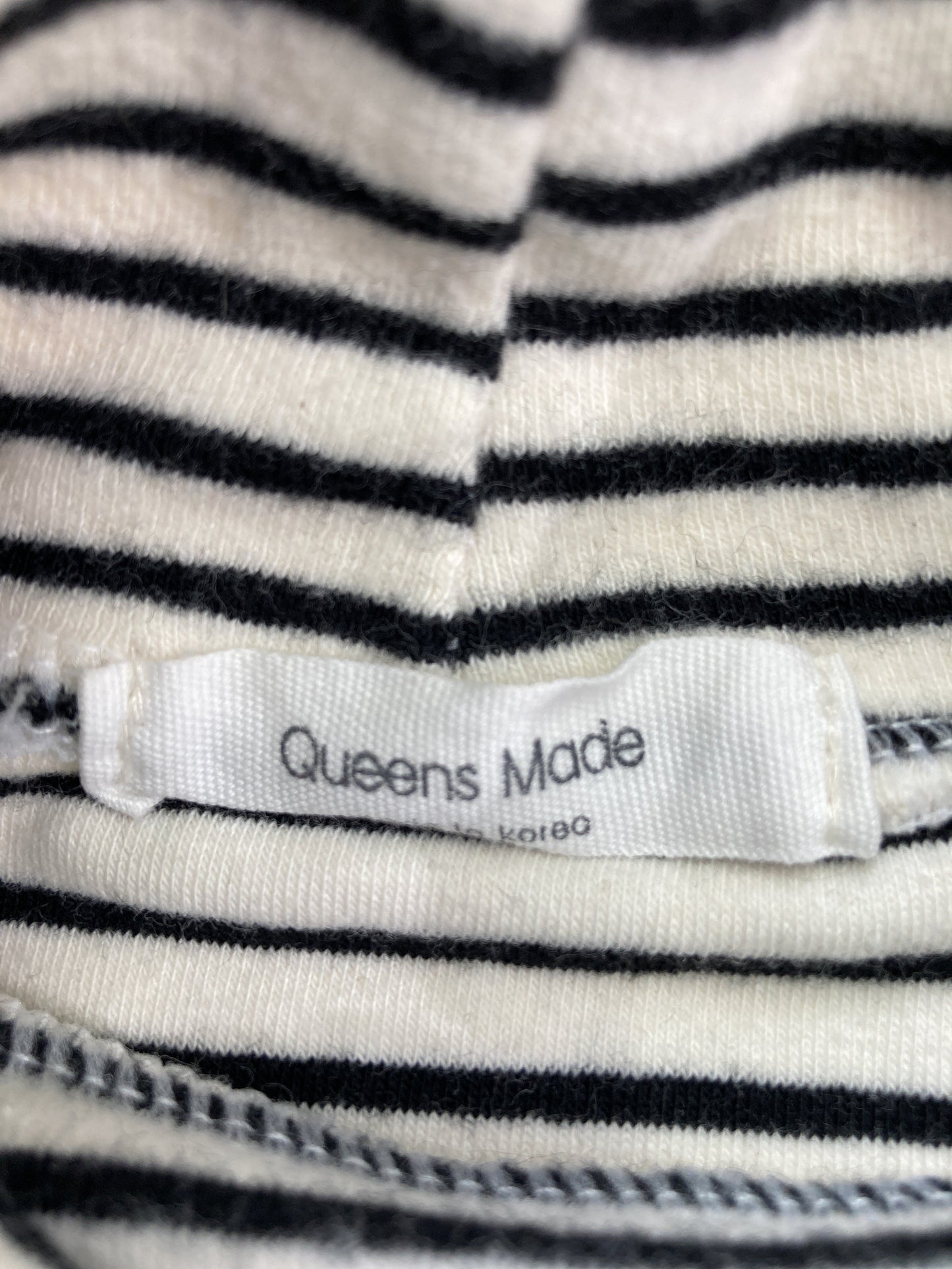 queens made/Tシャツ/カットソー/トップス/ブラック