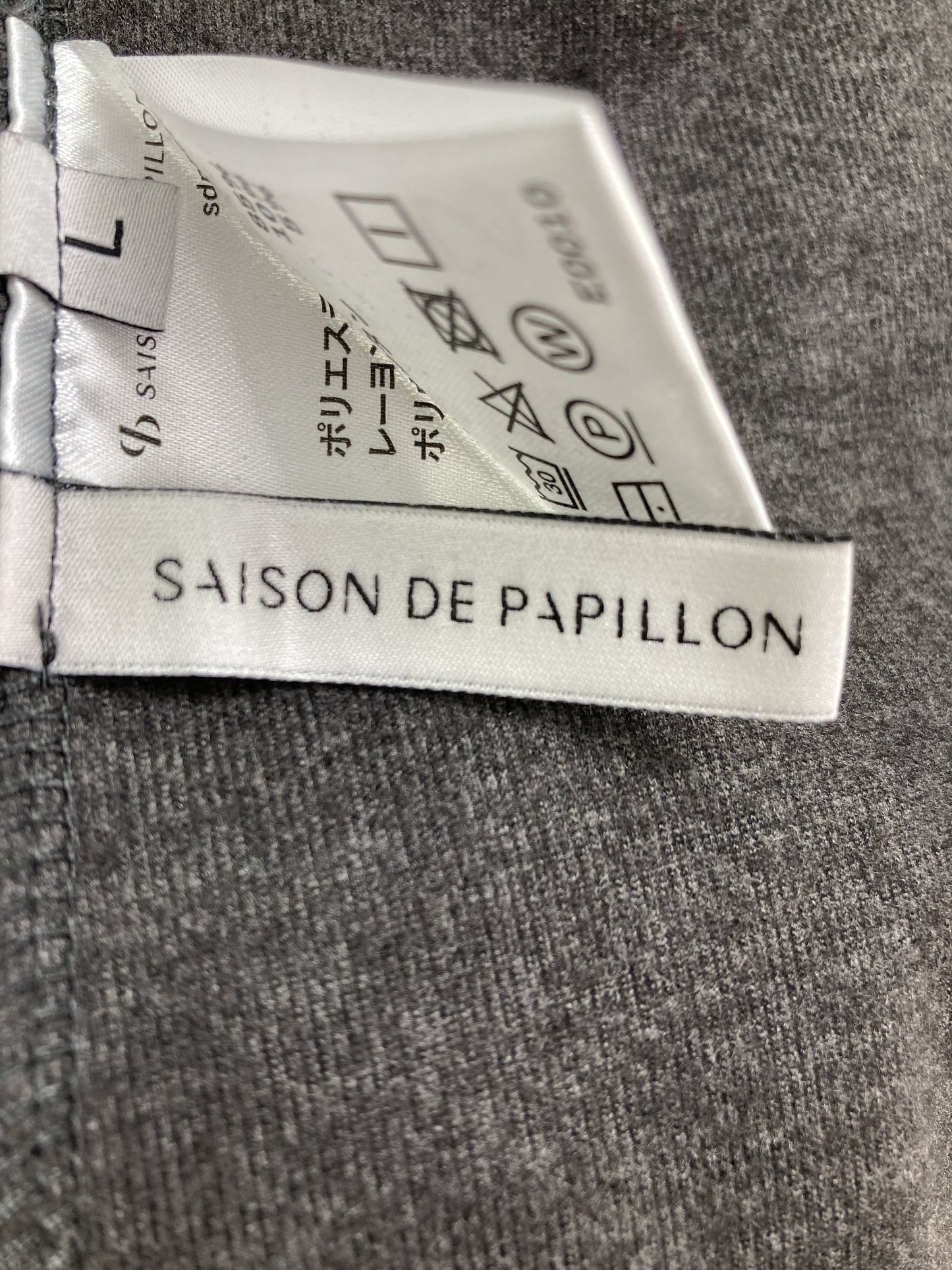 SAISON DE PAPILLON/ワンピース/ワンピース/ドレス/ブラック/L