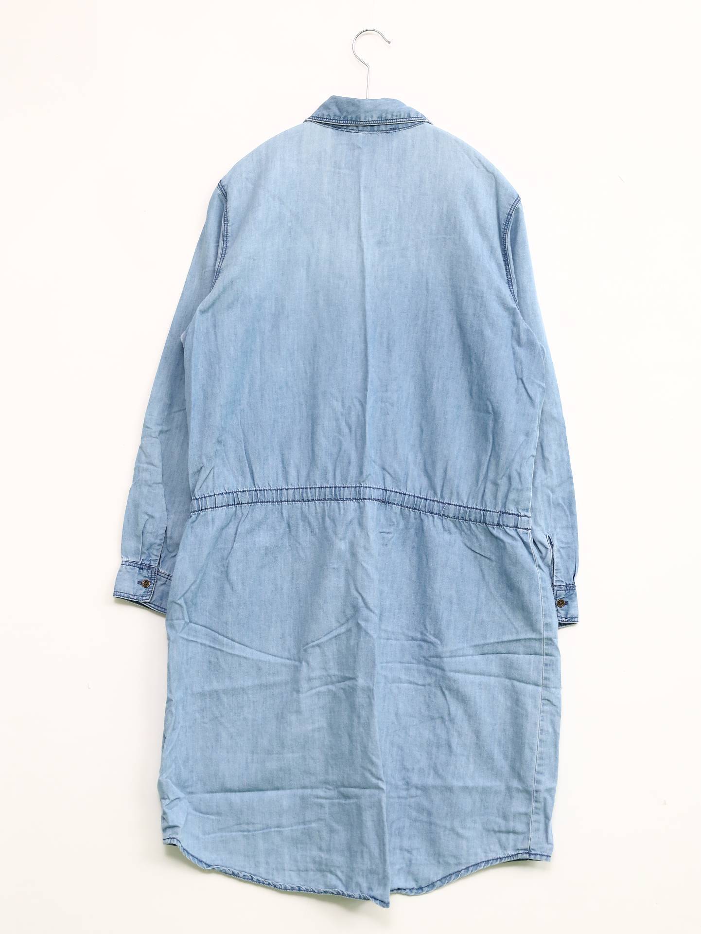 BANDOLINO/シャツワンピース/ワンピース/ドレス/ブルー/S