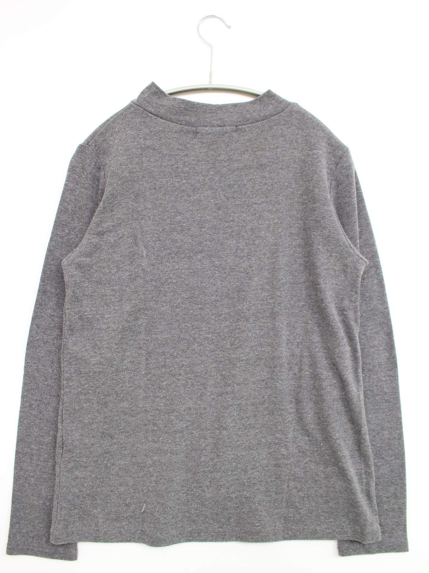 Samansa Mos2/Tシャツ/カットソー/トップス/グレー/M