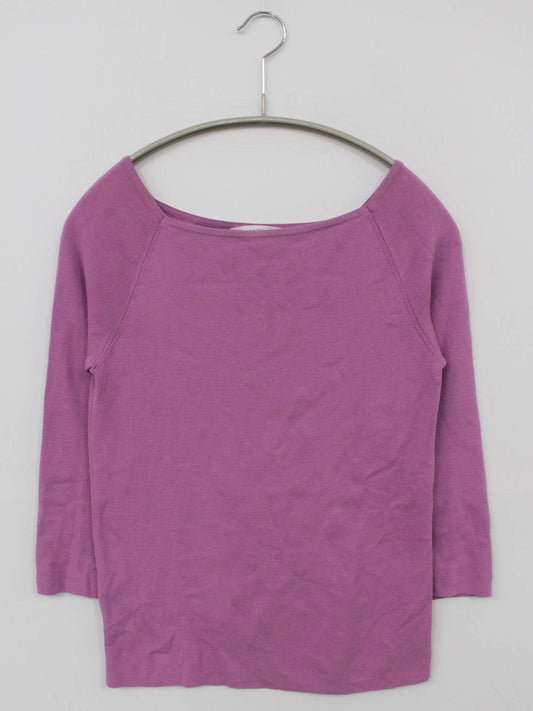 UNTITLED/Tシャツ/カットソー/トップス/パープル/0